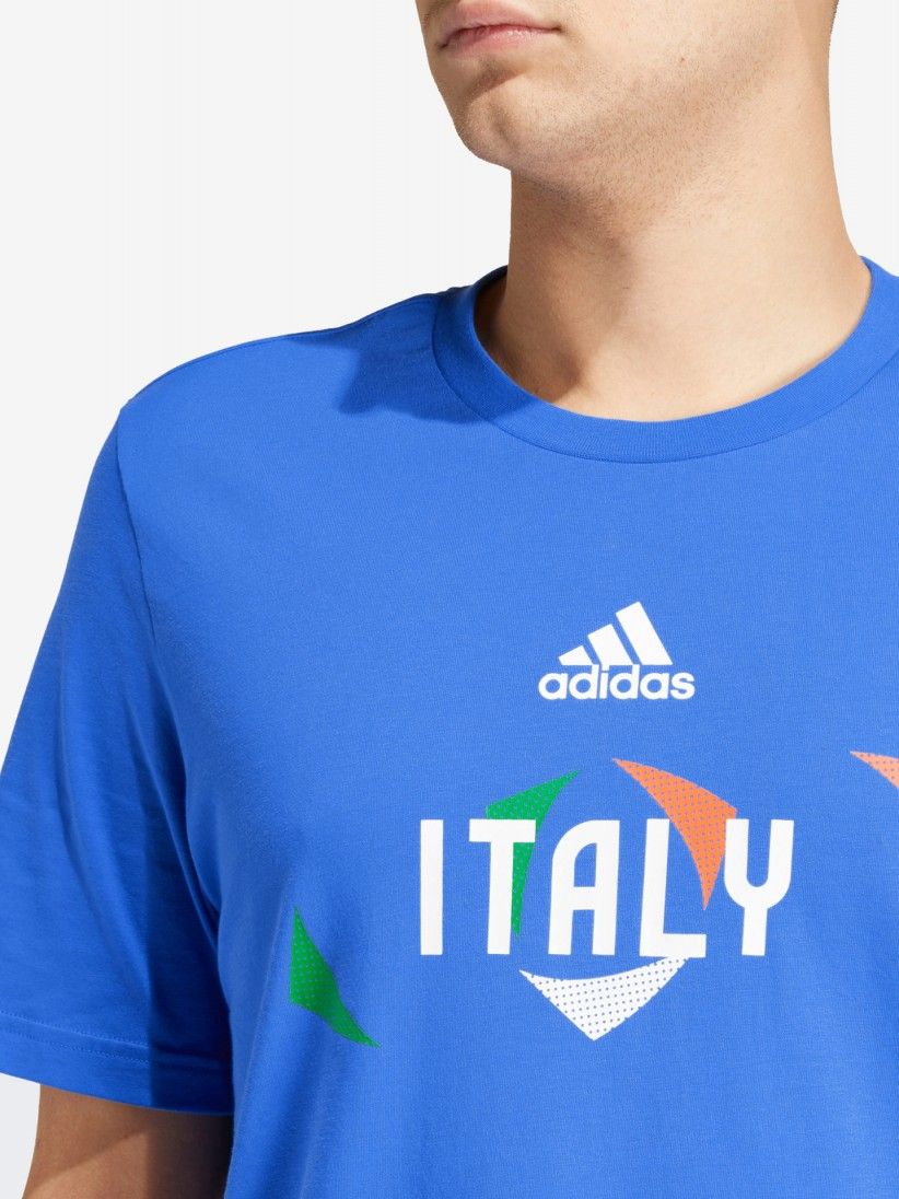 Adidas Italy UEFA Euro 2024 T-shirt