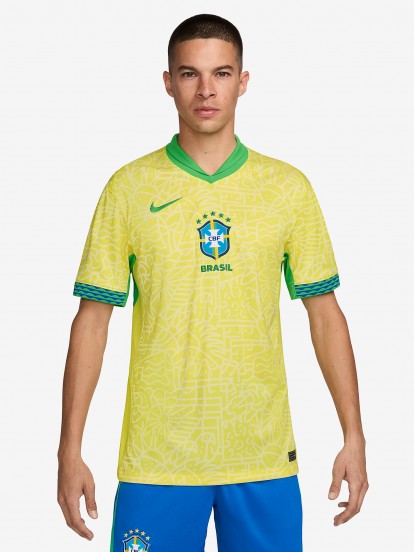 Camiseta Nike Brasil Principal Stadium 2024