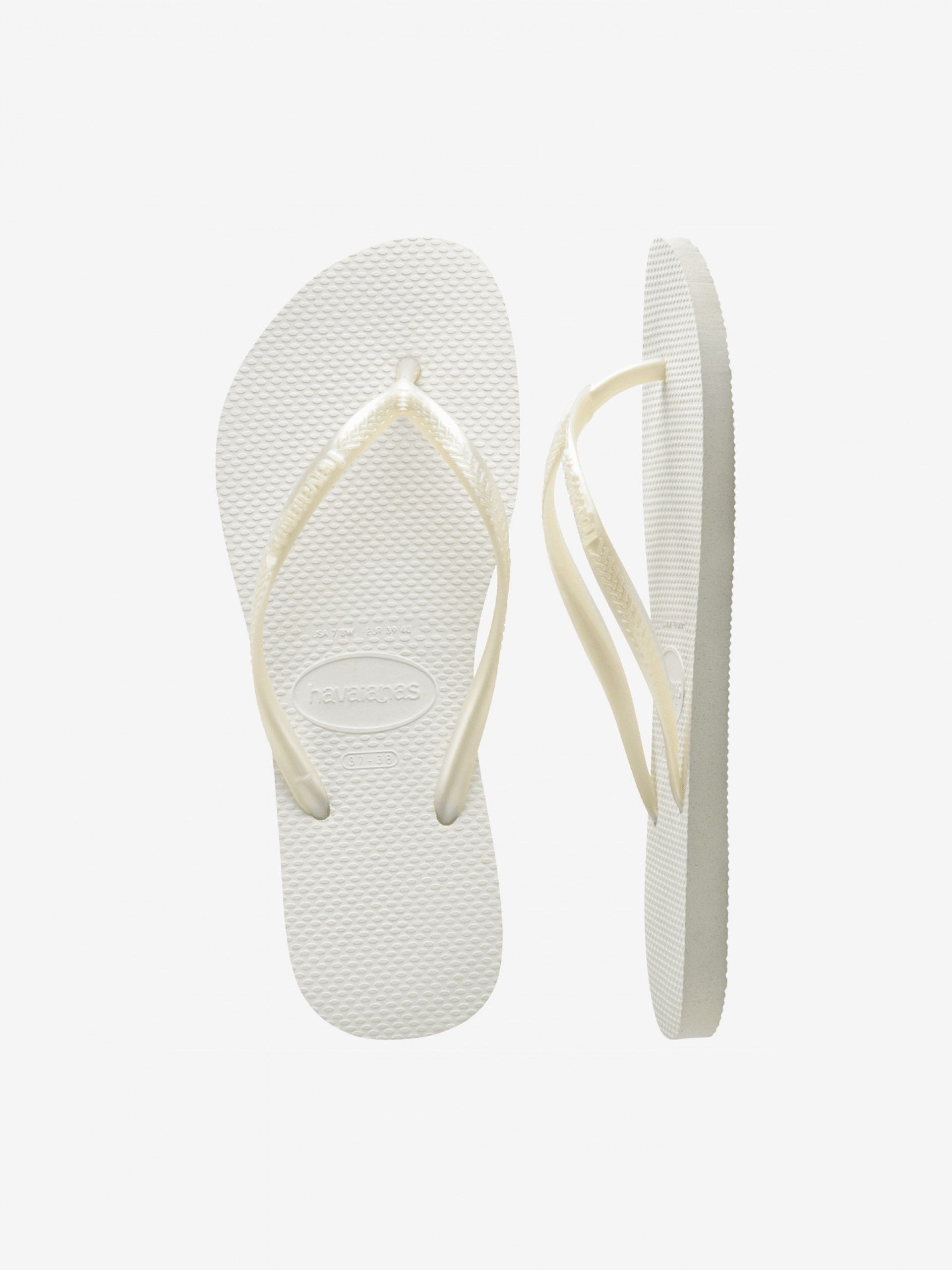 Chanclas Havaianas Slim Blancas