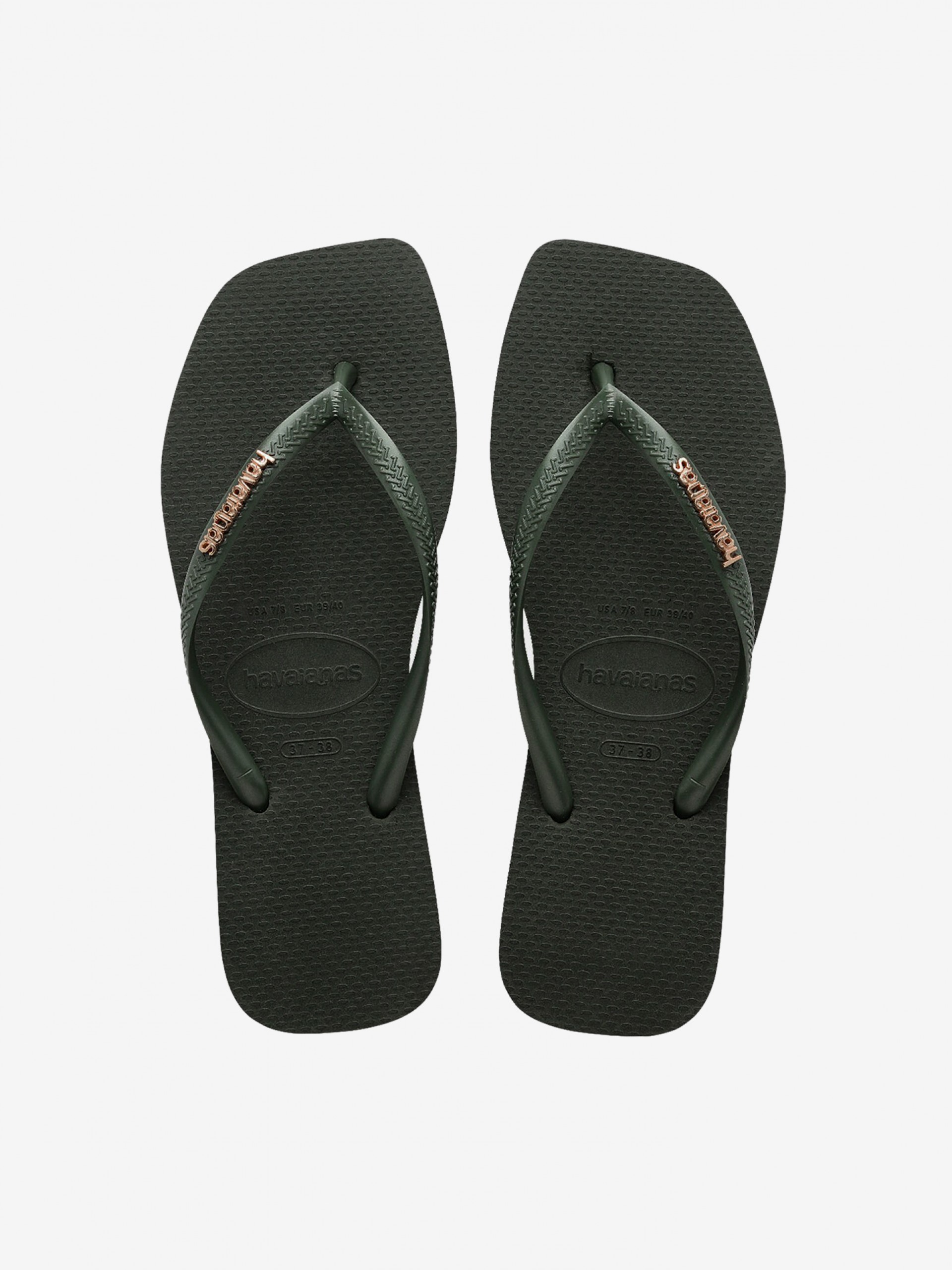 Chanclas Havaianas Square Logo Metallic