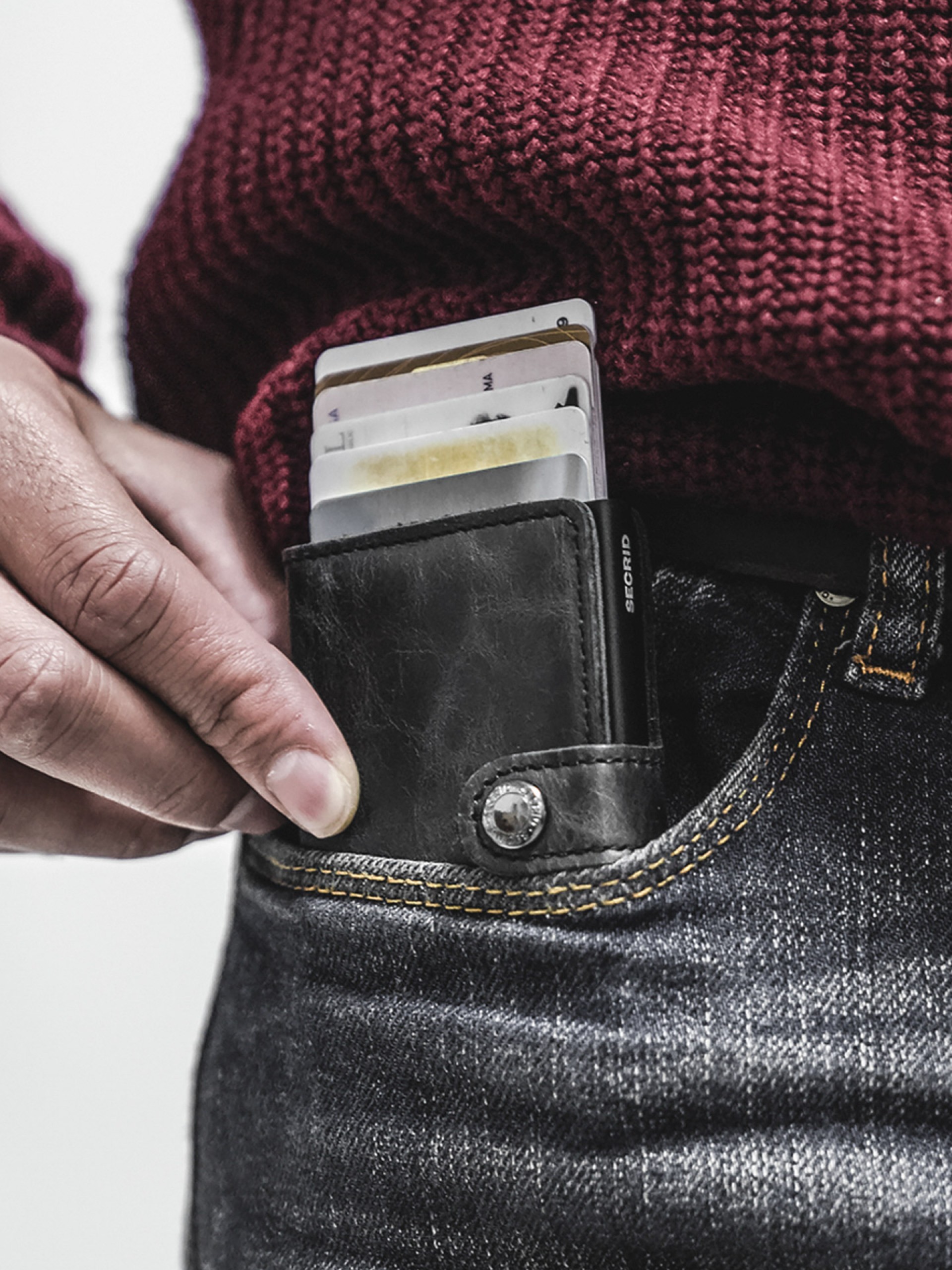 Carteira MV Secrid Preta