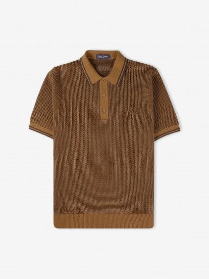 Polo Fred Perry Textured Knit