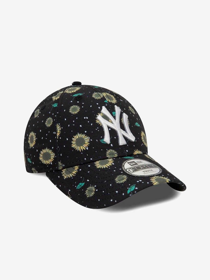 New Era NY Yankees Youth Floral All Over Print Kids Cap