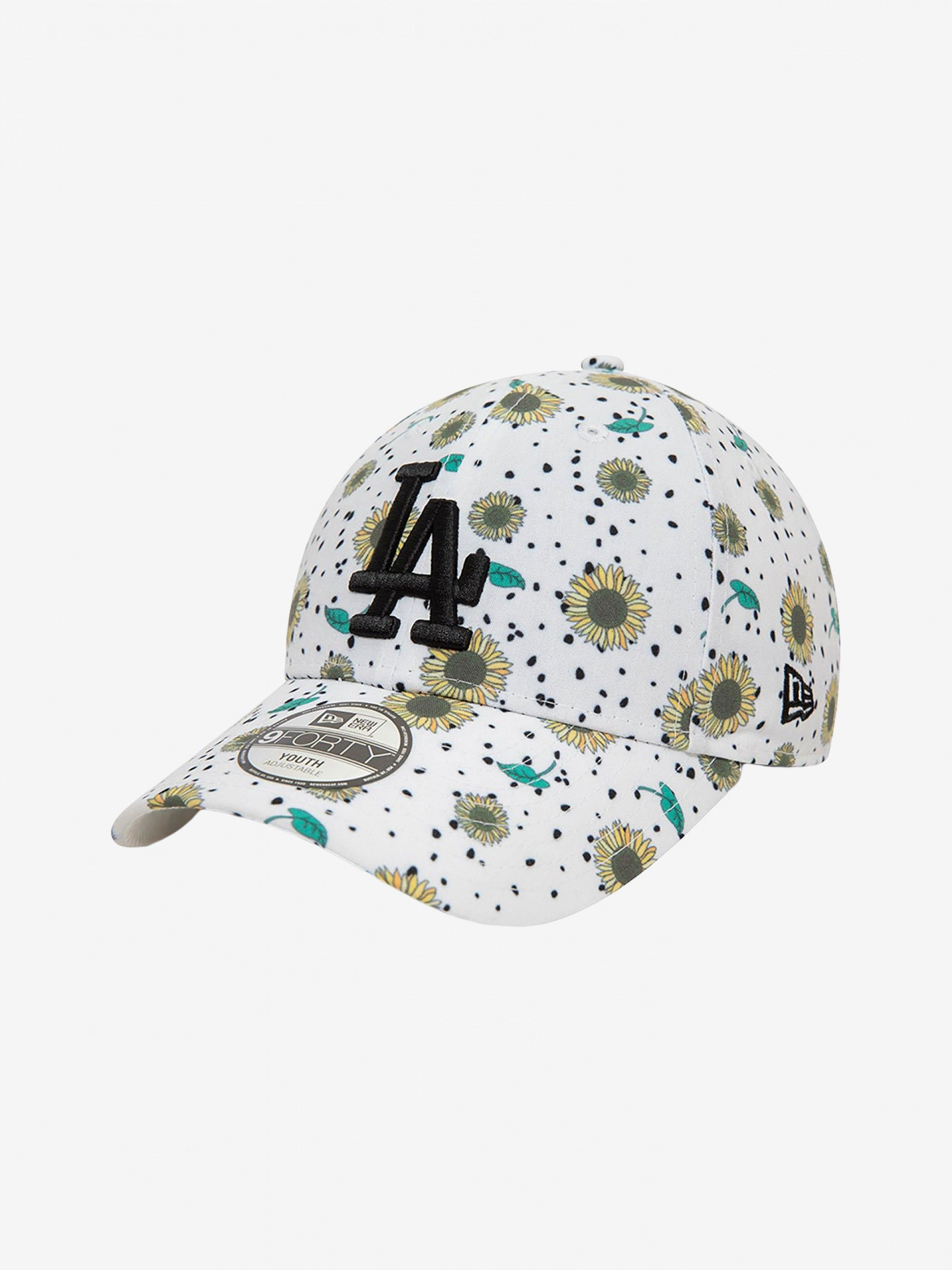 Boné New Era LA Dodgers Youth Floral All Over Print 9FORTY Kids