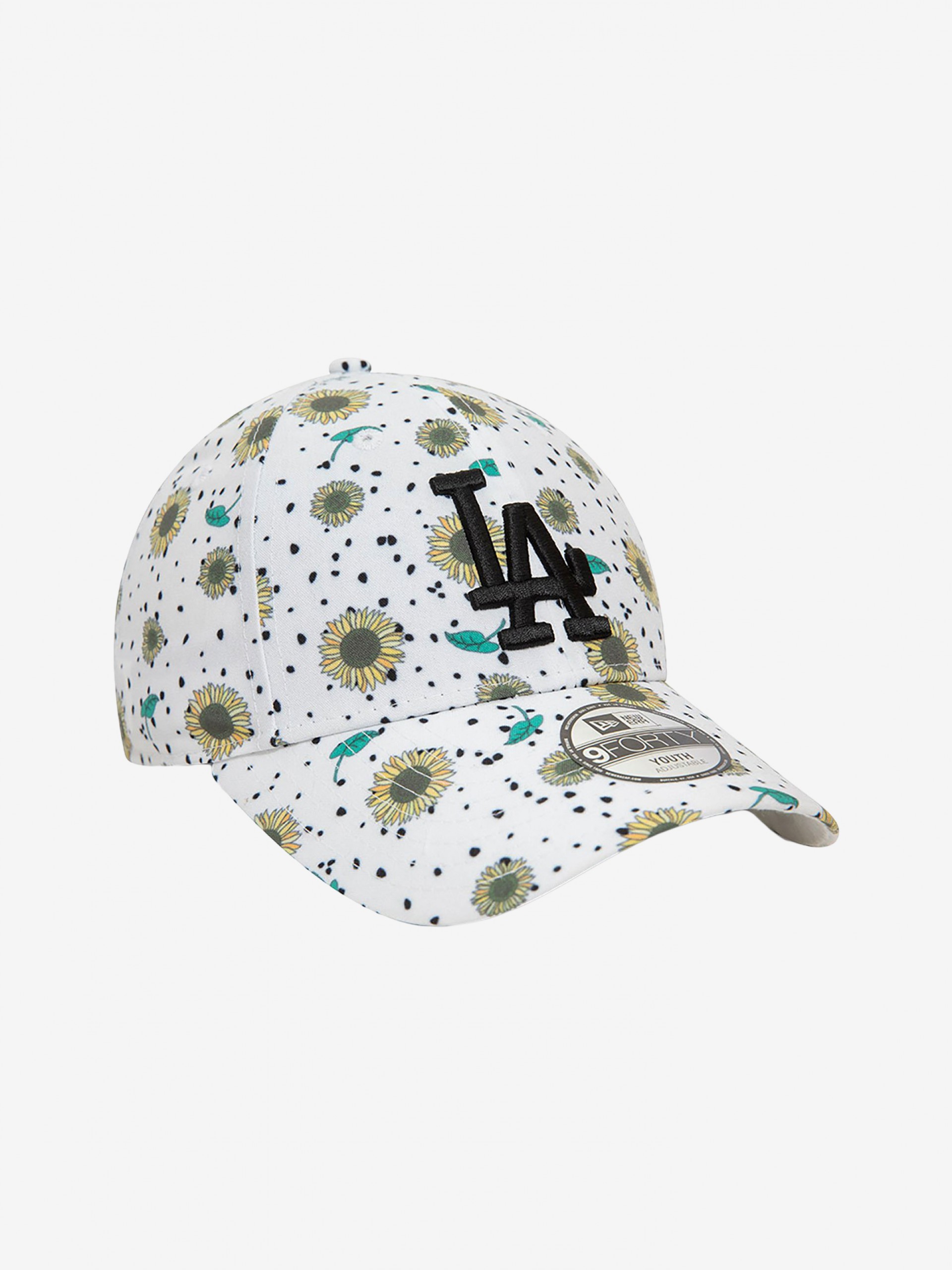 Boné New Era LA Dodgers Youth Floral All Over Print 9FORTY Kids