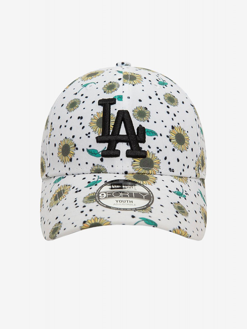Gorra New Era LA Dodgers Youth Floral All Over Print 9FORTY Kids