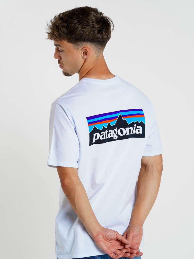 T-shirt Patagonia P-6 Logo Responsabili-Tee