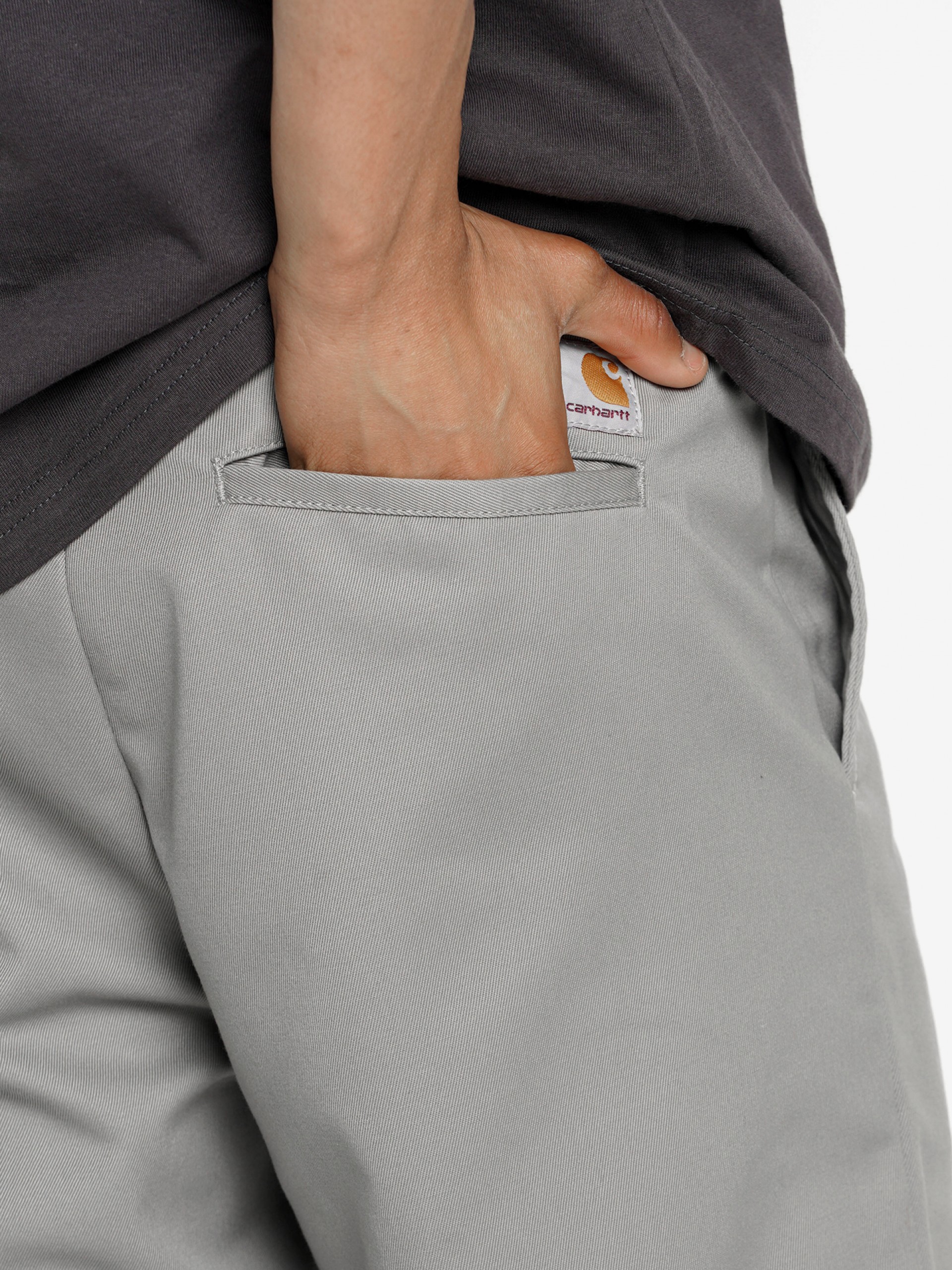 Pantalones Cortos Carhartt WIP Master Gris Hombre