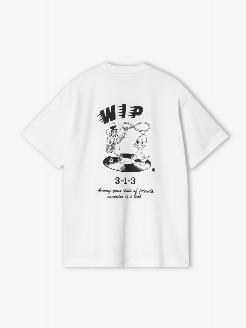 T-shirt Carhartt WIP Friendship Branca
