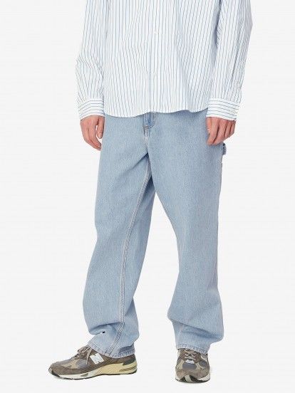 Pantalones Vaqueros Carhartt WIP Single Knee Azules