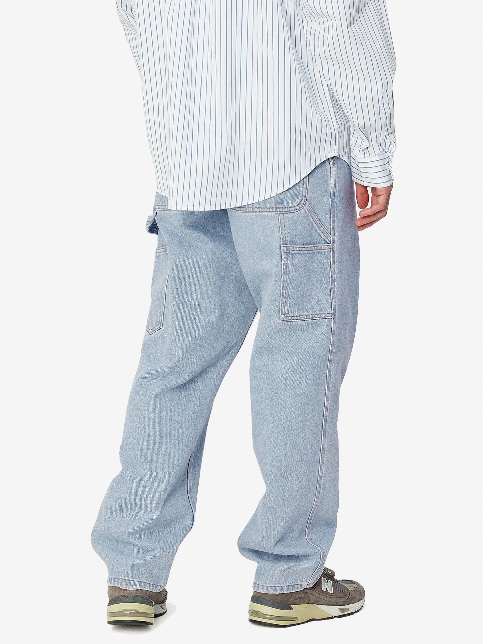 Carhartt WIP Single Knee Blue Jeans