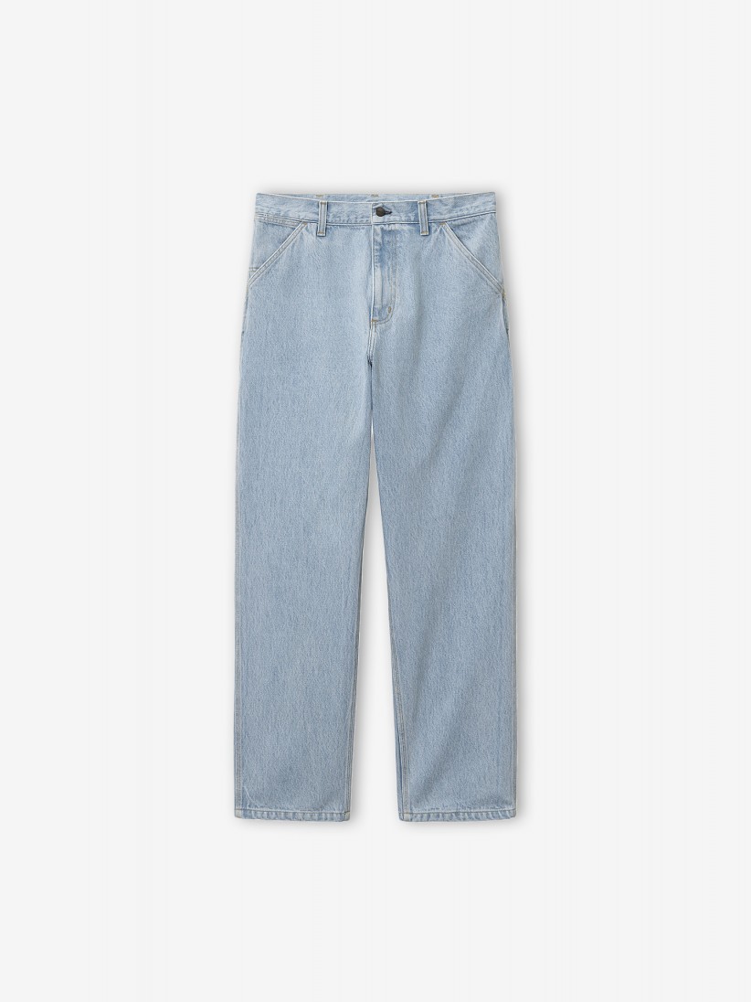 Carhartt WIP Single Knee Blue Jeans