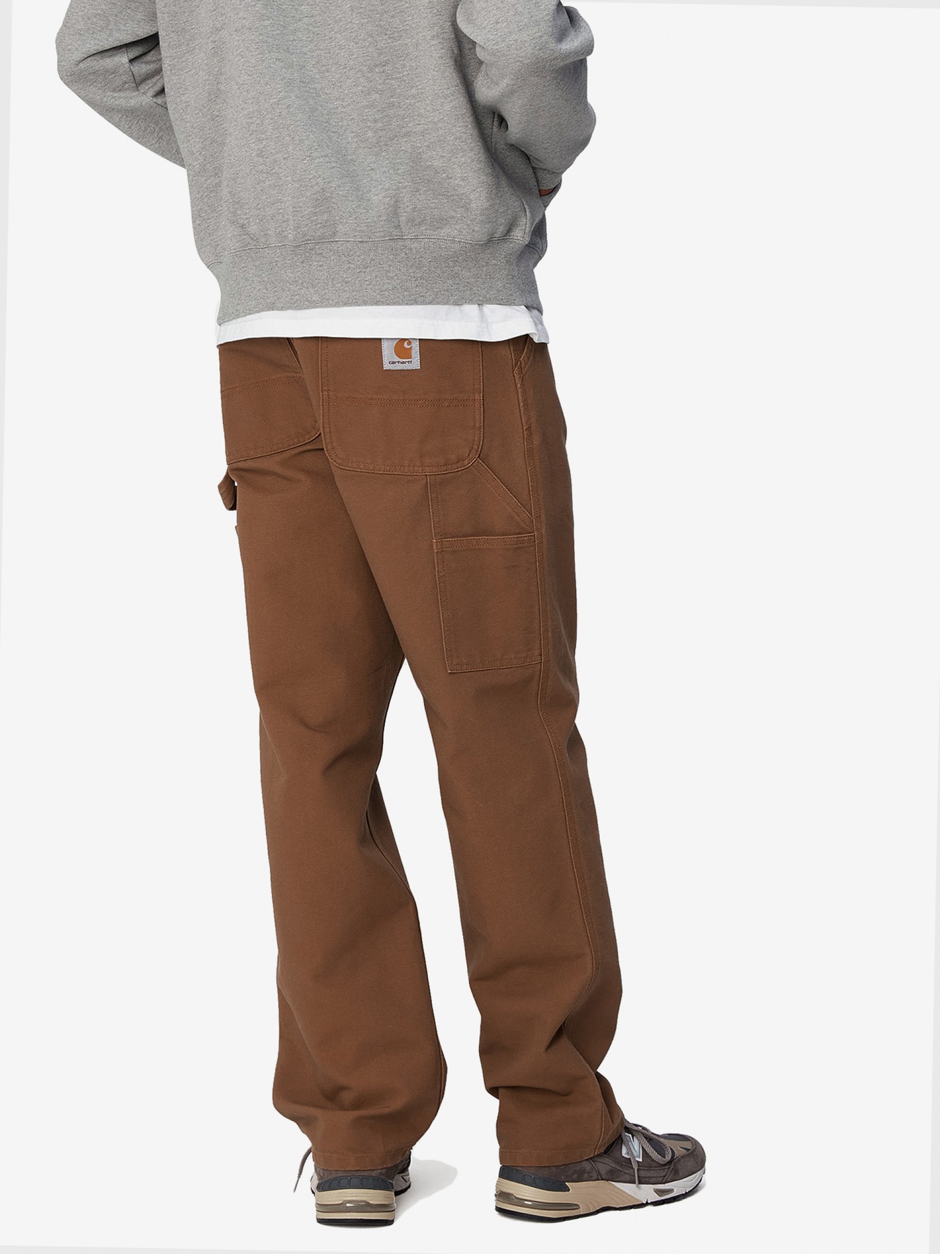 Carhartt WIP Single Knee Brown Trousers