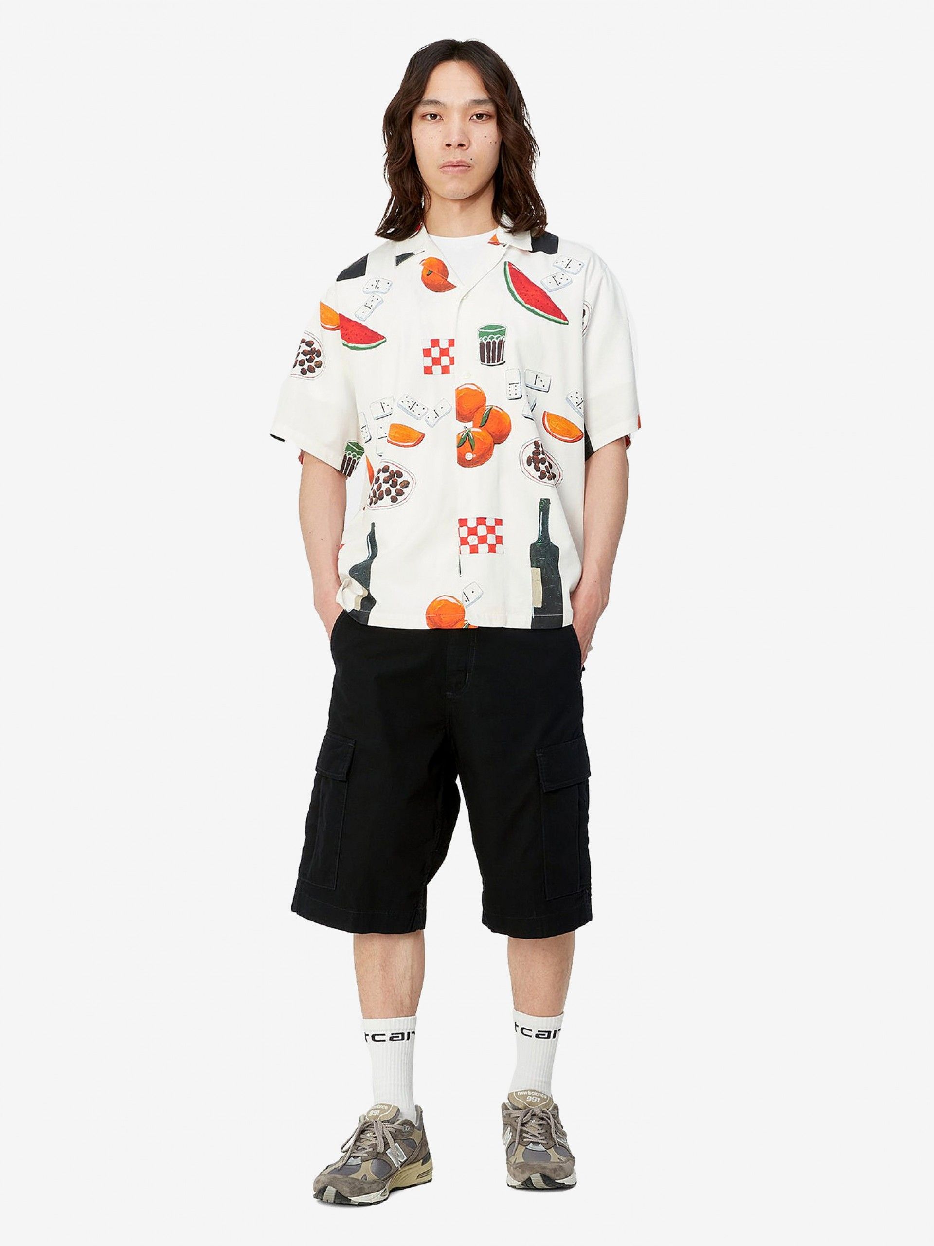 Carhartt WIP Regular Cargo Black Shorts