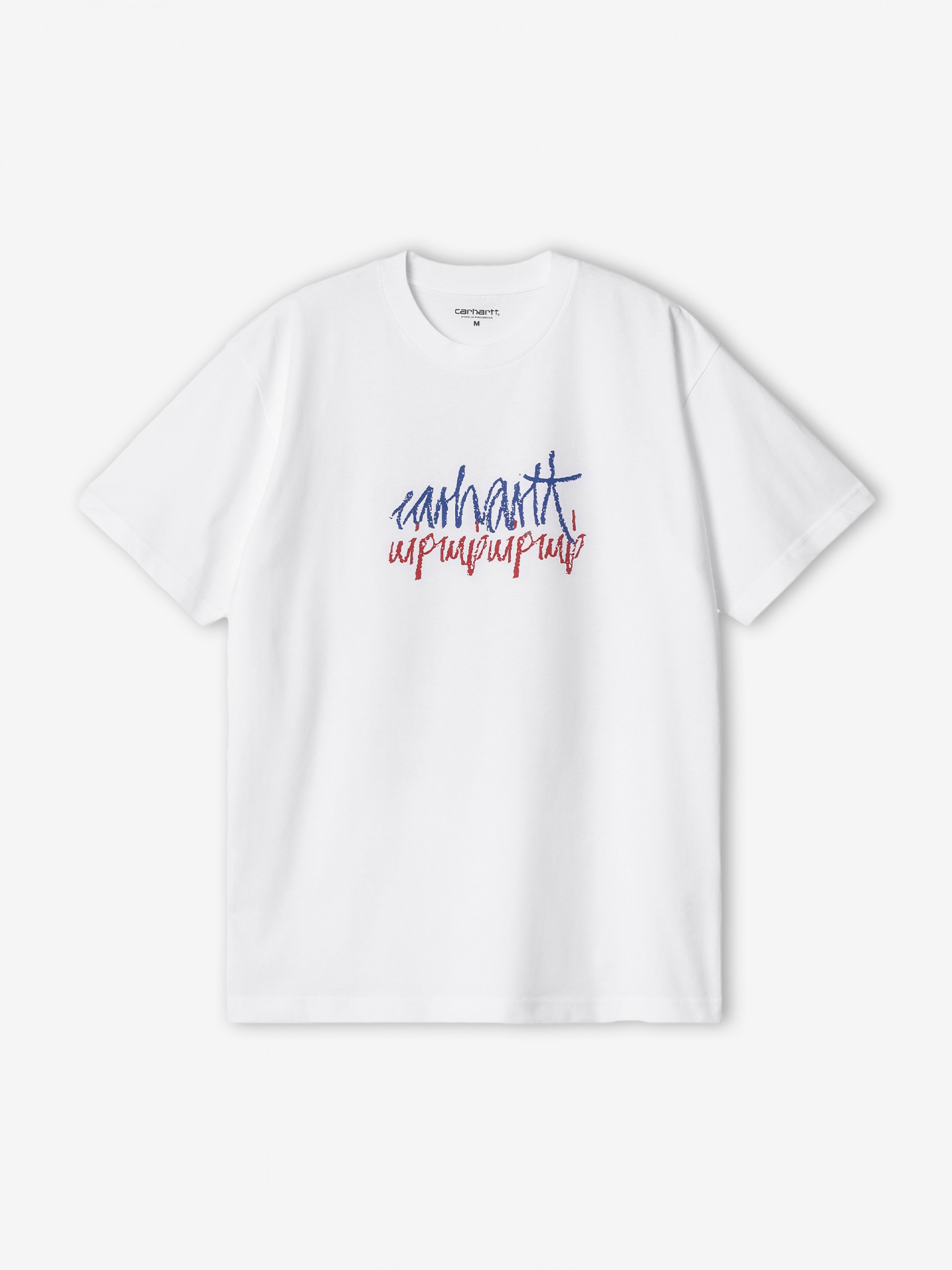 T-shirt Carhartt WIP Stereo Branca