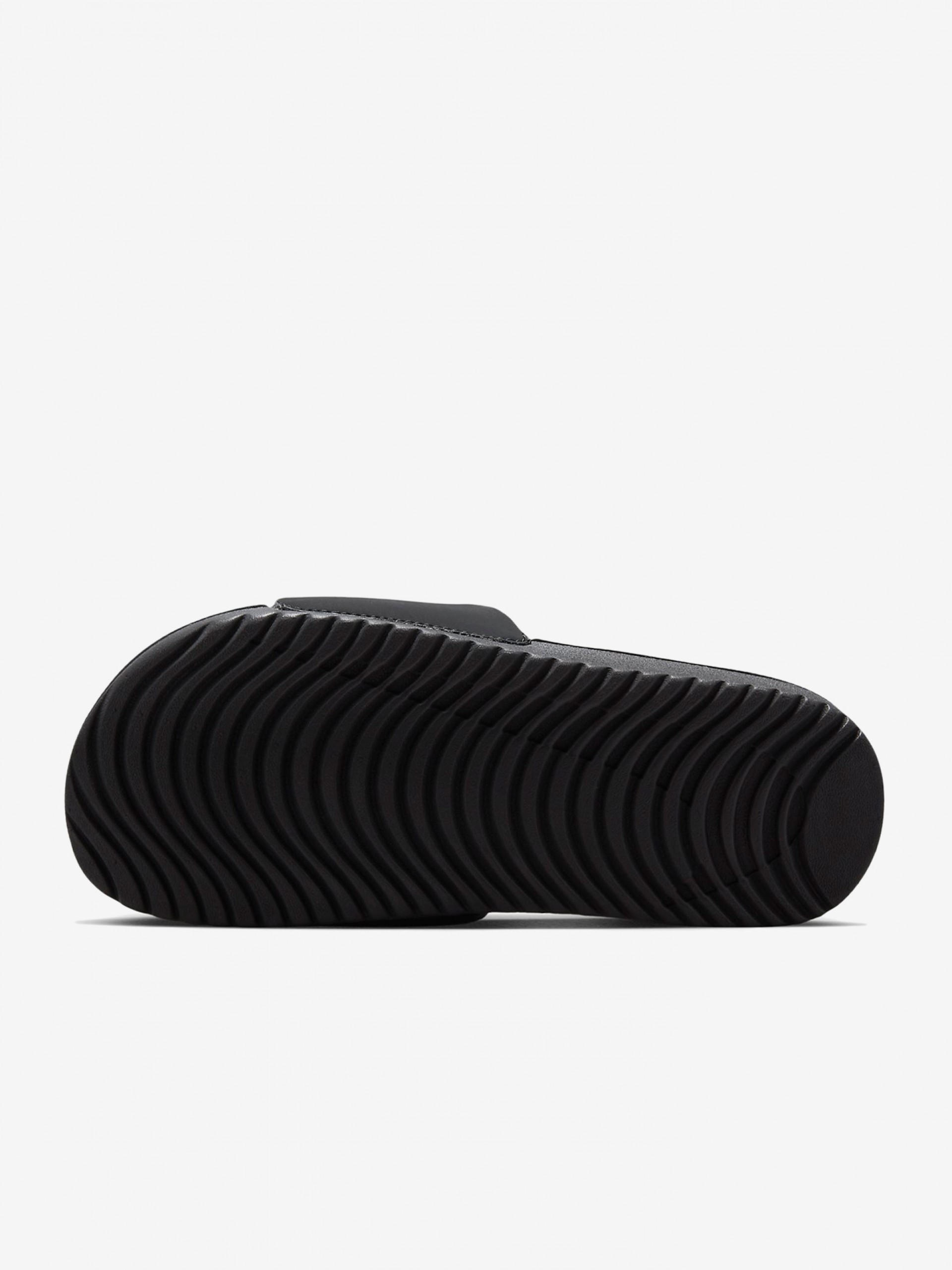 Chanclas Nike Kawa Negras y Doradas Júnior