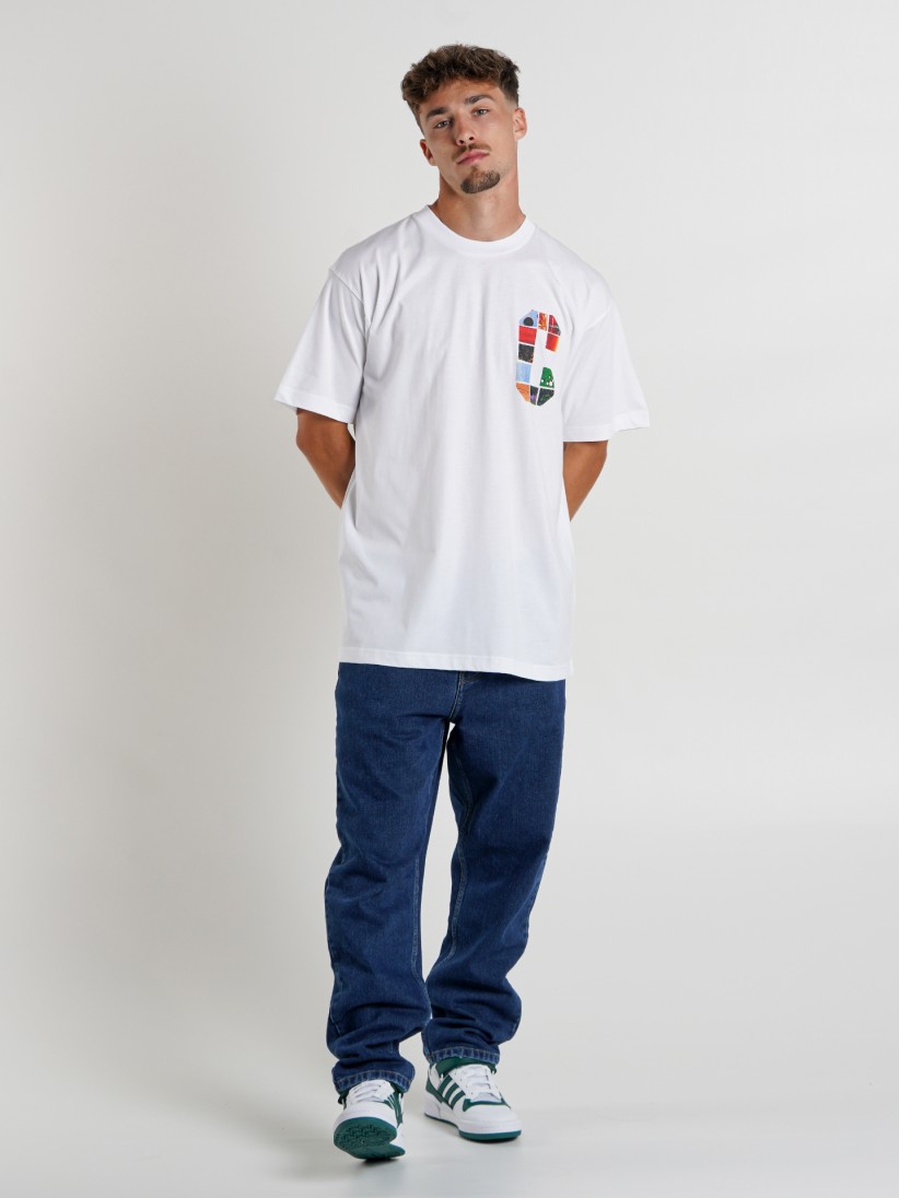 Camiseta Carhartt WIP Machine 89 Blanca