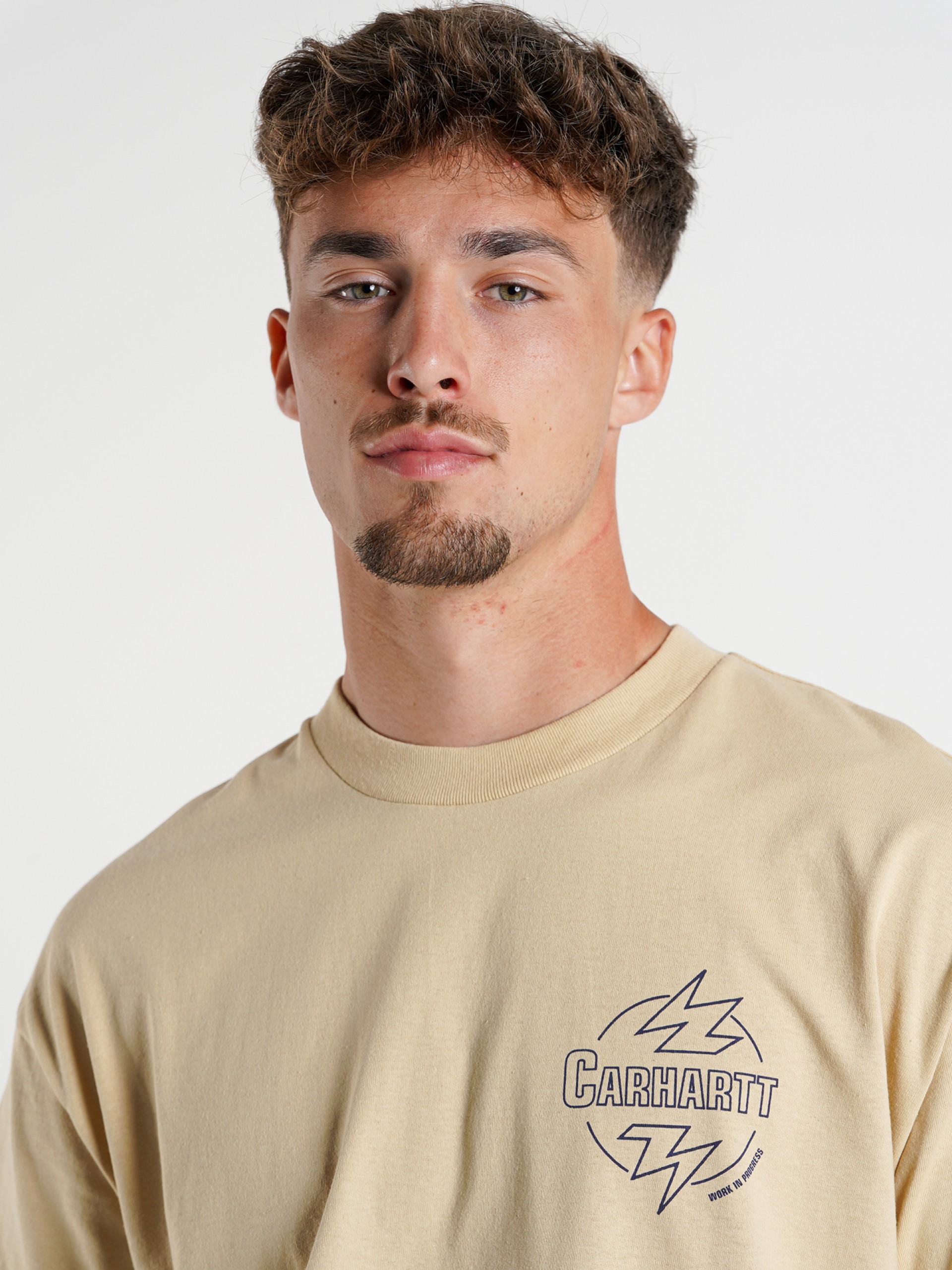 T-shirt Carhartt WIP Blaze Bege