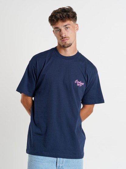 T-shirt Carhartt WIP Friendship Azul