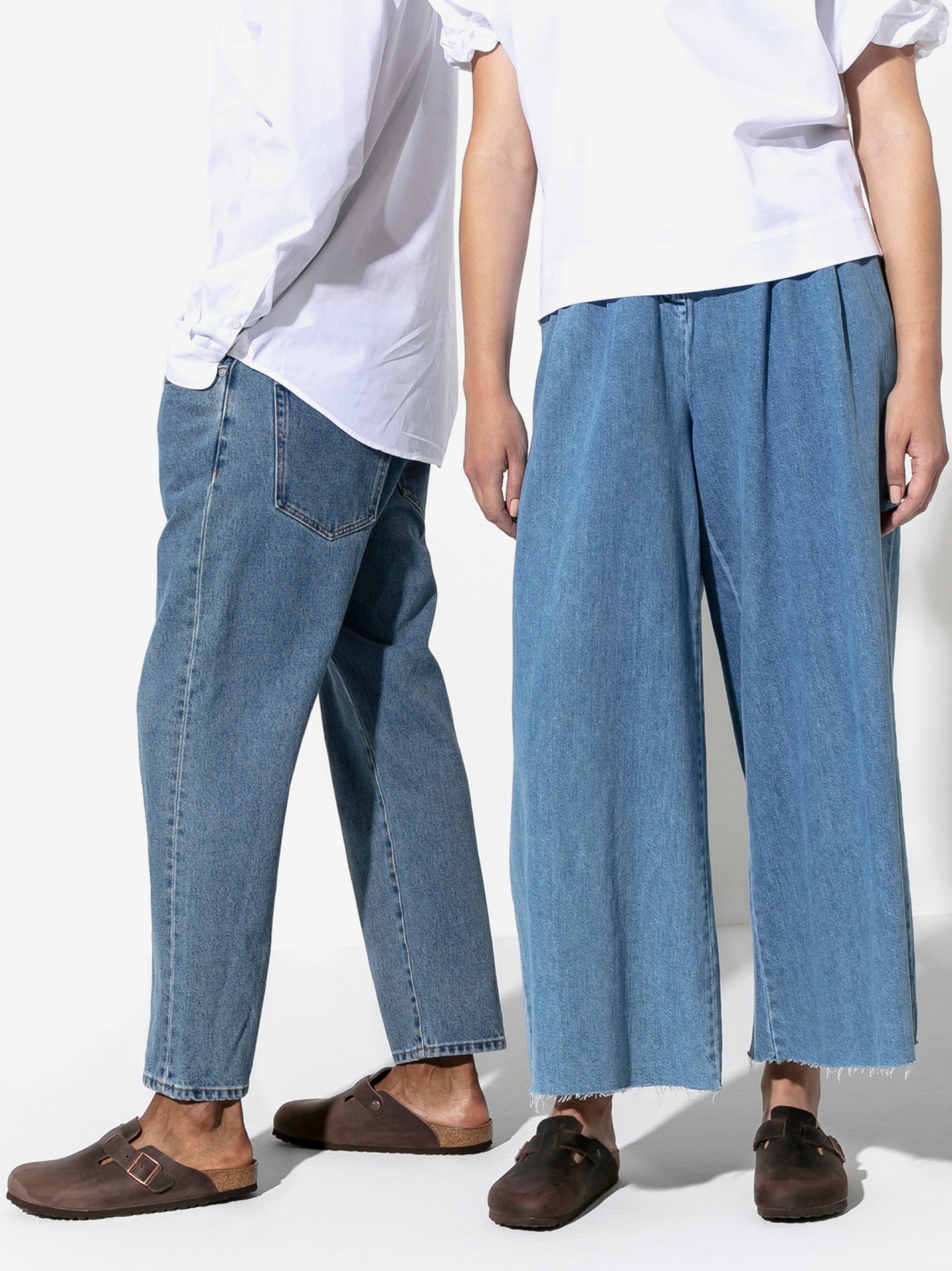 Chinelos Birkenstock Boston Oiled Leather Castanhos