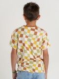 Vans Checker Print Crew Kids T-shirt