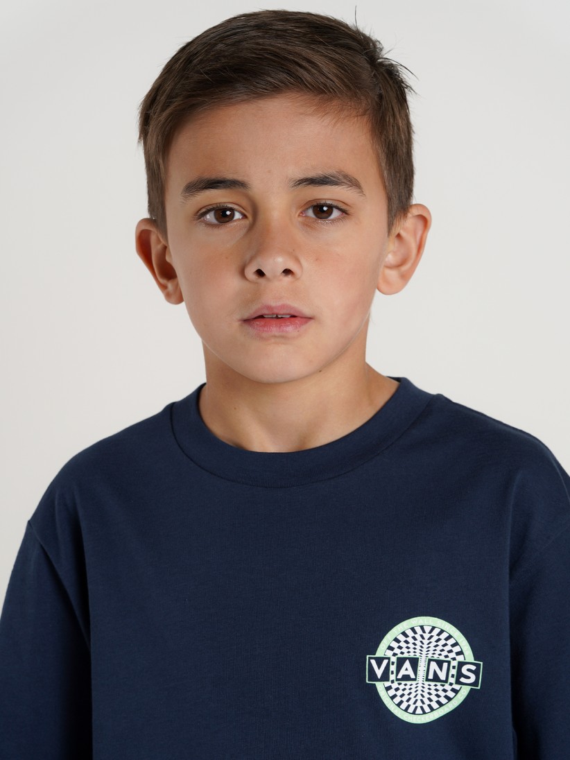 Camiseta Vans Circle Back Kids