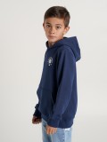 Camisola com Capuz New Balance Hoops Essentials Kids