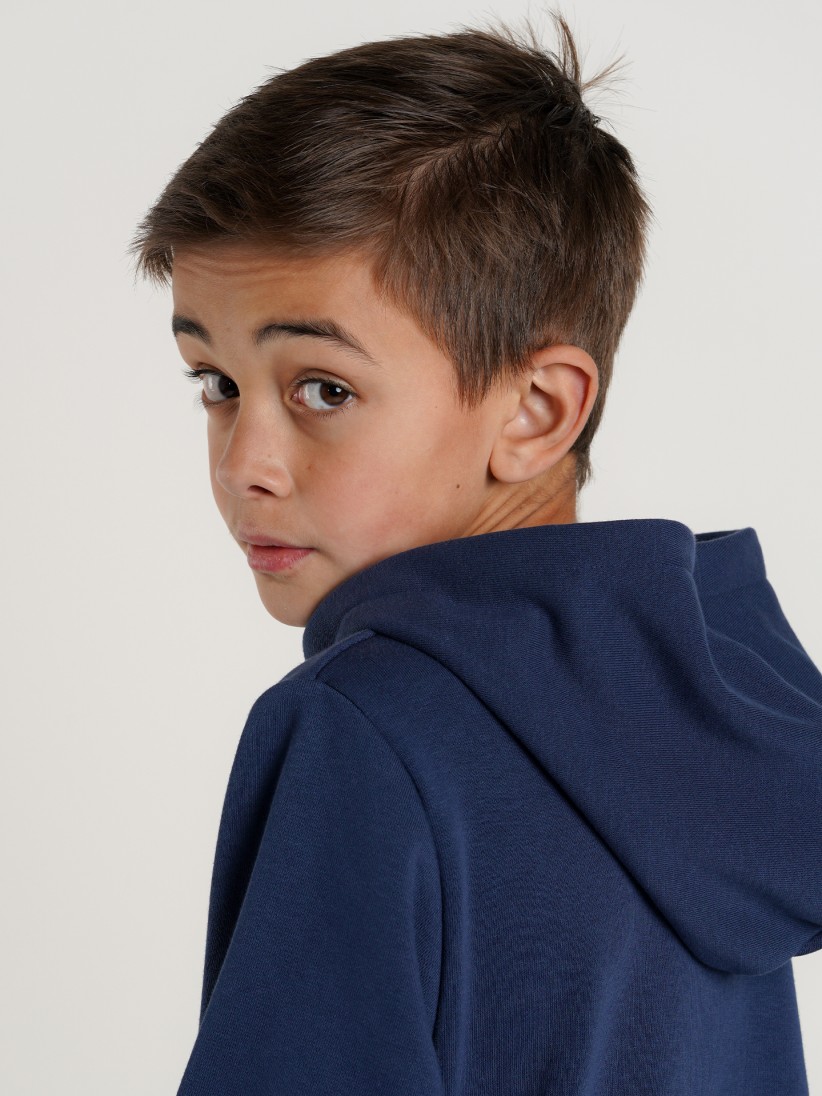 Sudadera con Capucha New Balance Hoops Essentials Kids