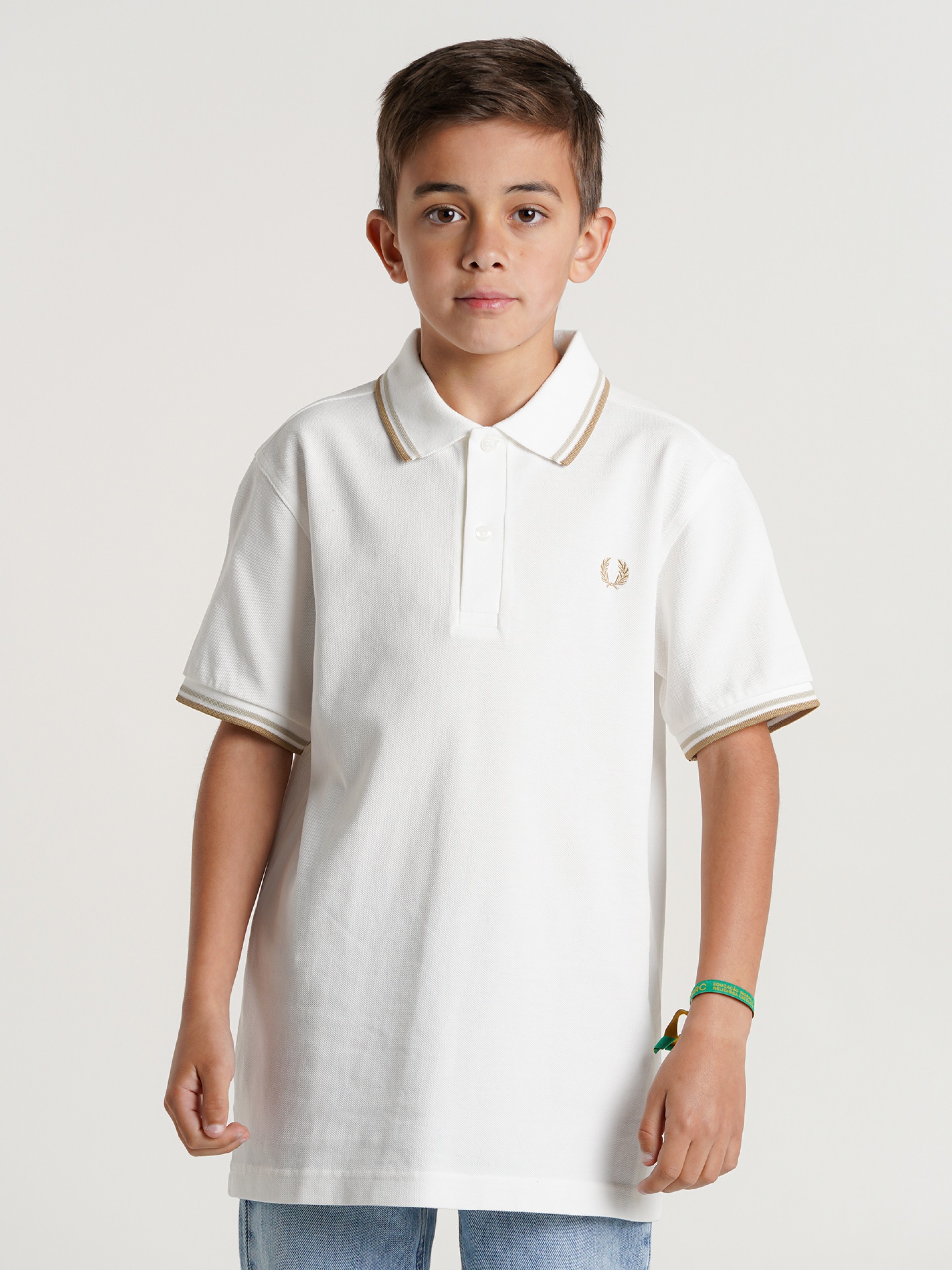 Fred Perry Twin Tipped Kids Polo Shirt