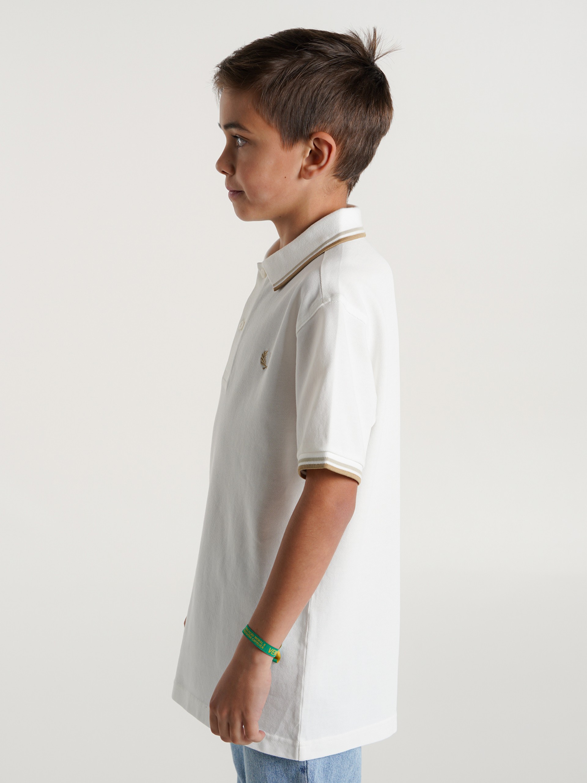 Fred Perry Twin Tipped Kids Polo Shirt