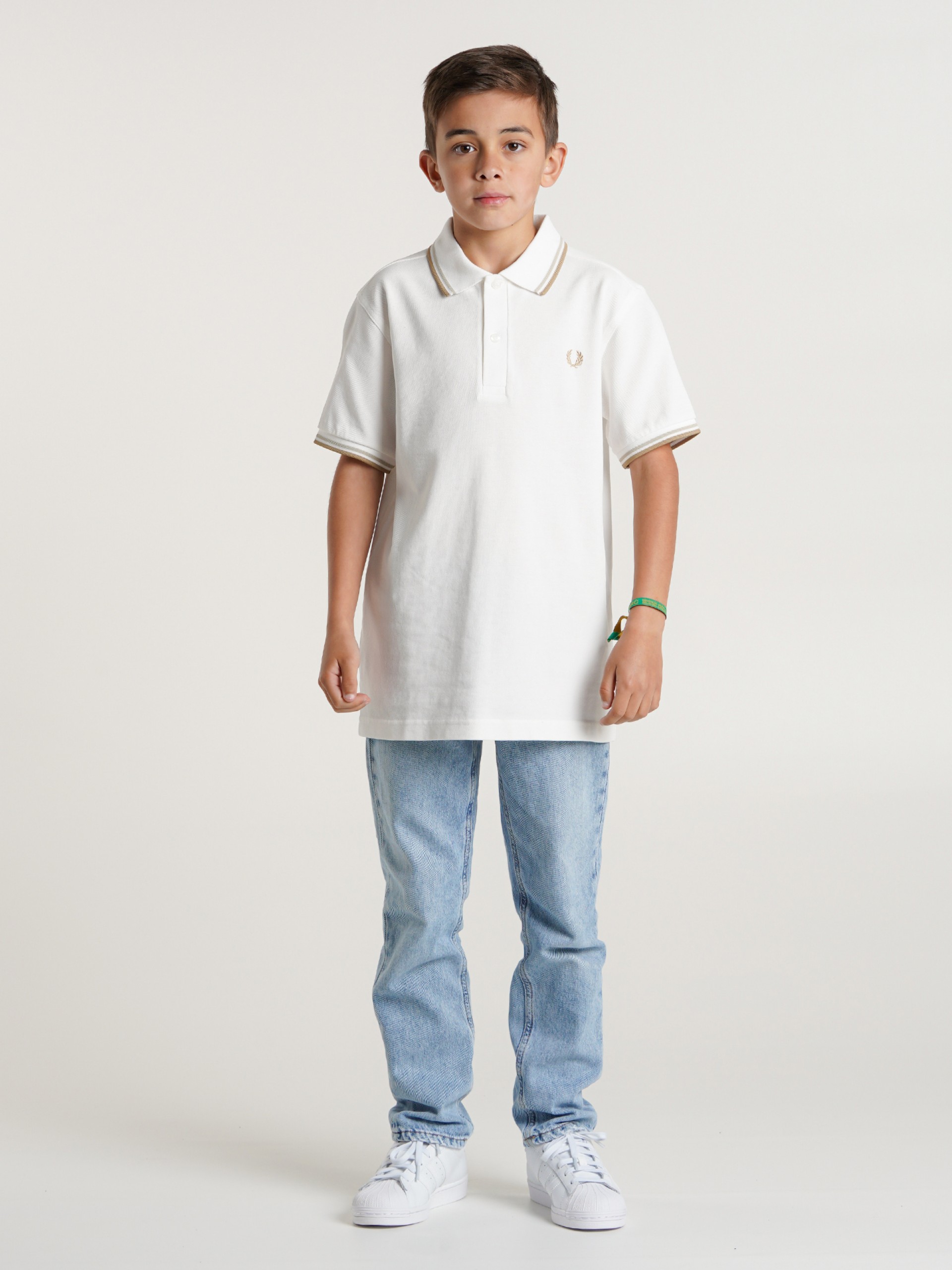 Fred Perry Twin Tipped Kids Polo Shirt