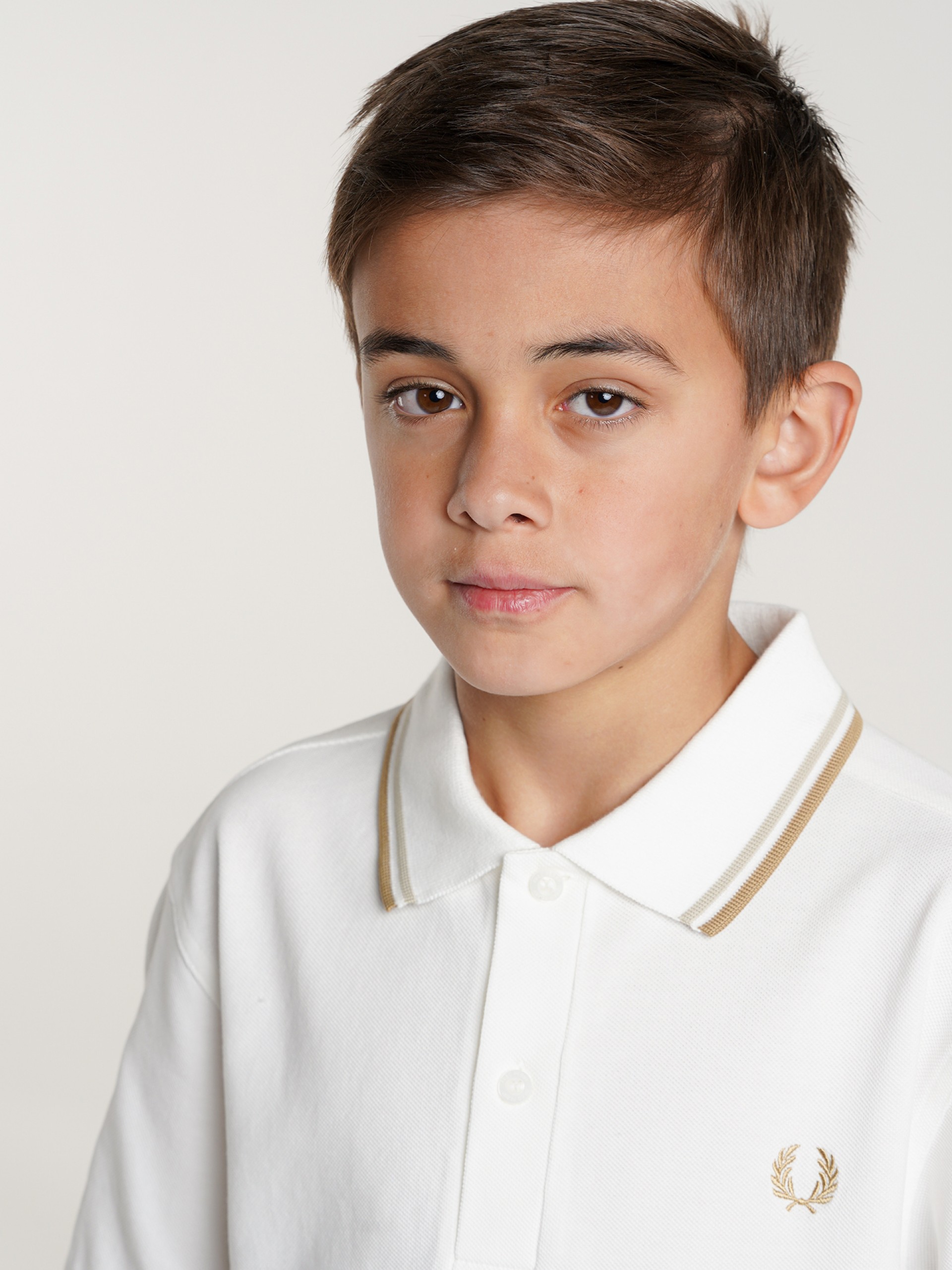 Fred Perry Twin Tipped Kids Polo Shirt