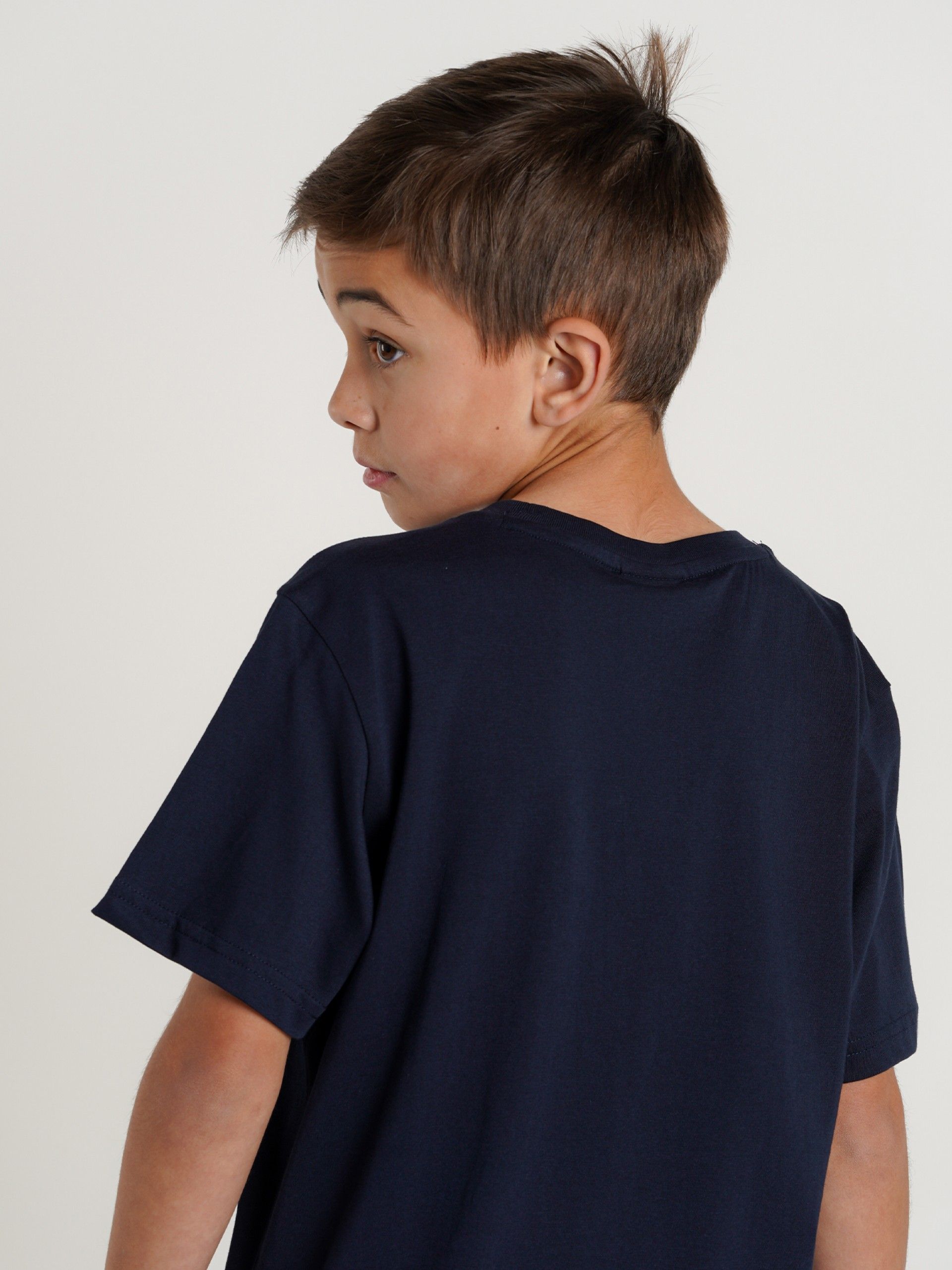 Camiseta Champion Legacy Script Logo Kids
