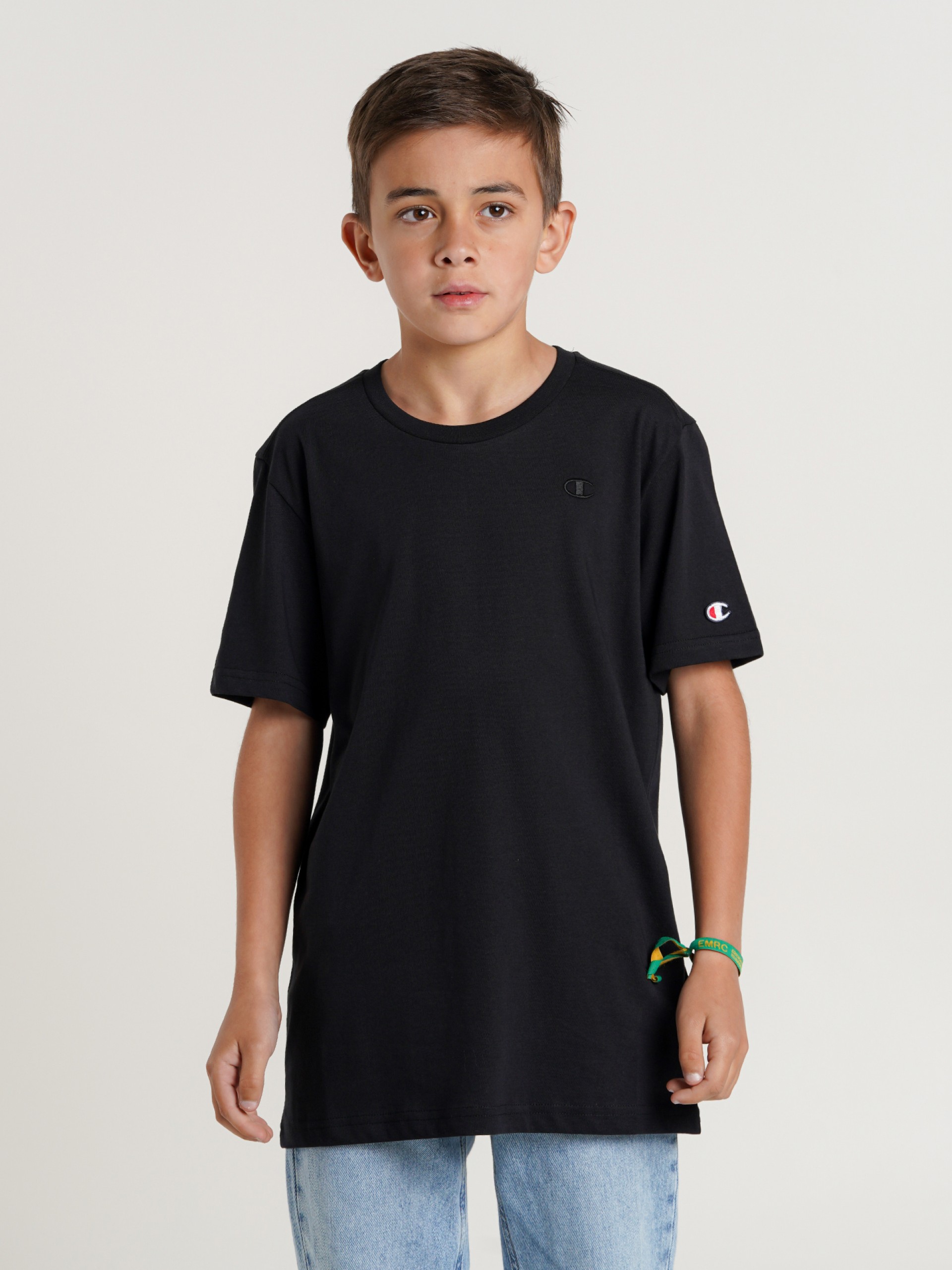 Camiseta Champion Legacy Small Logo Kids