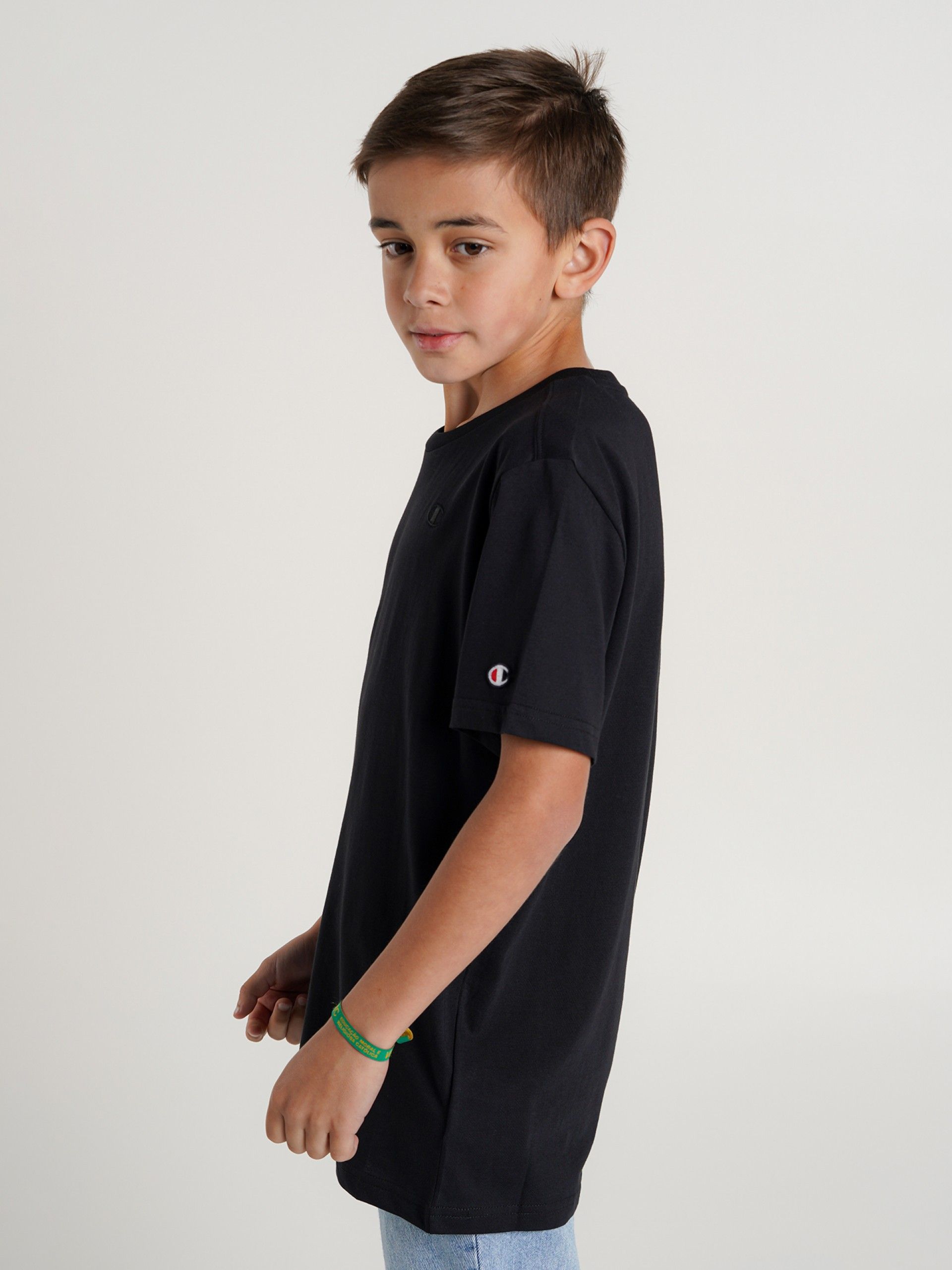 Camiseta Champion Legacy Small Logo Kids