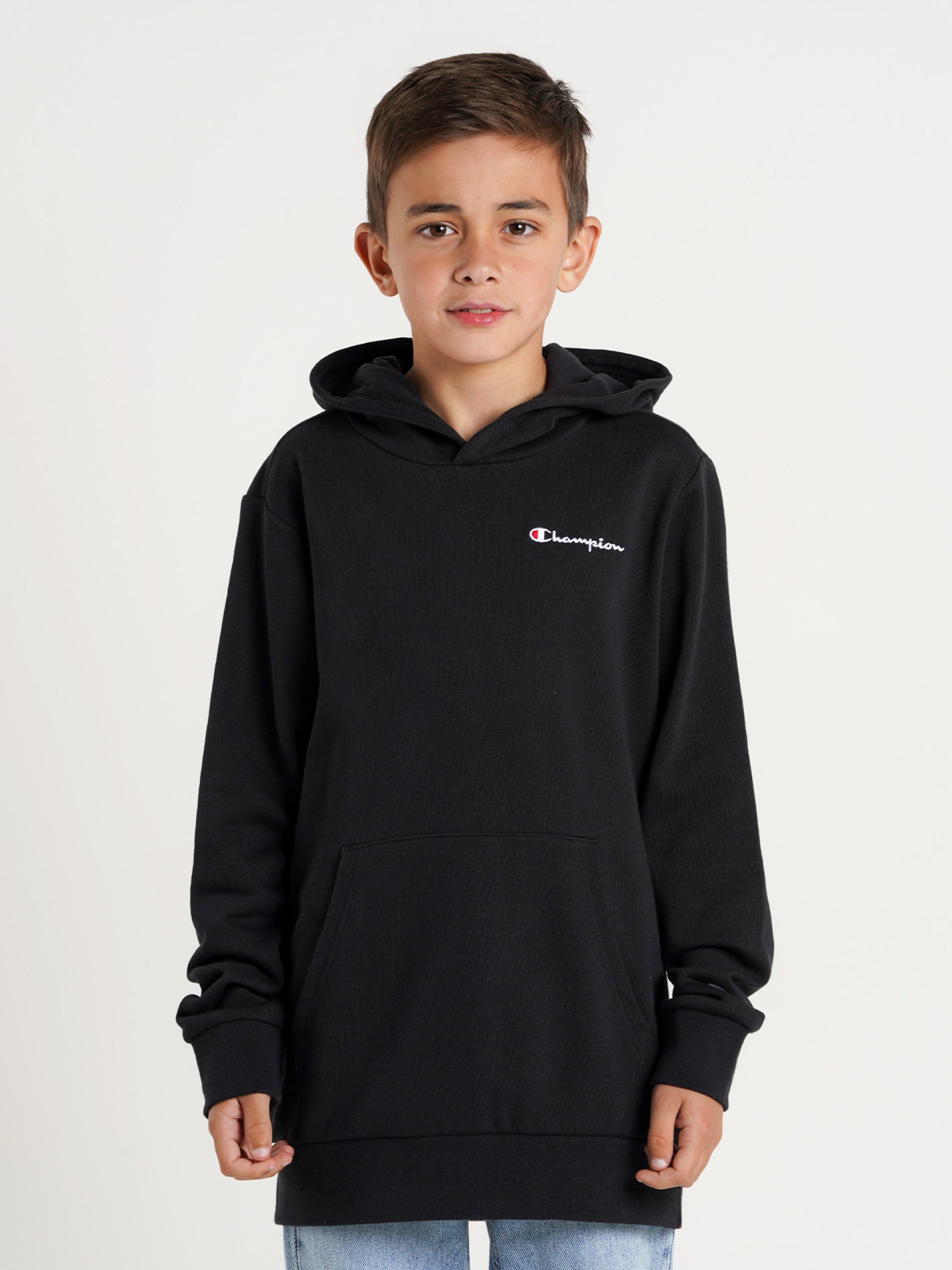 Camisola com Capuz Champion Legacy Embroidered Logo Kids