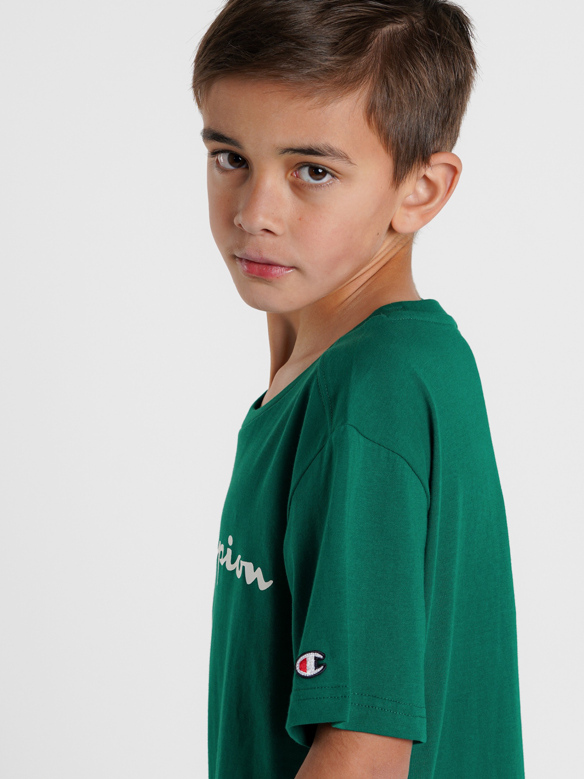 T-shirt Champion Legacy Script Logo Kids