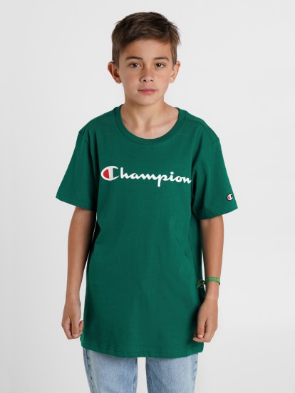 T-shirt Champion Legacy Script Logo Kids