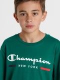 Camiseta Champion Legacy Graphic New York Kids