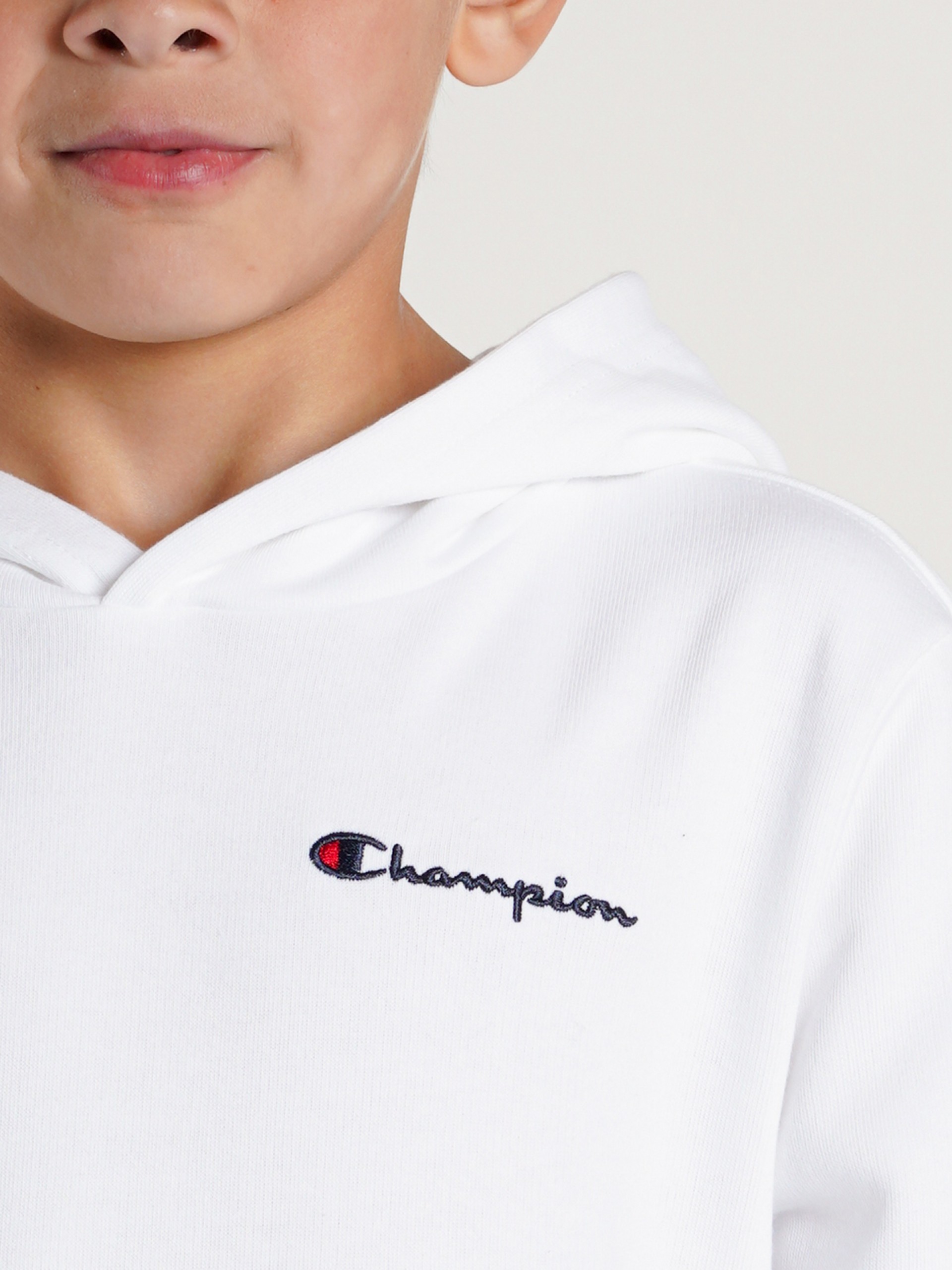 Camisola com Capuz Champion Legacy Embroidered Logo Kids