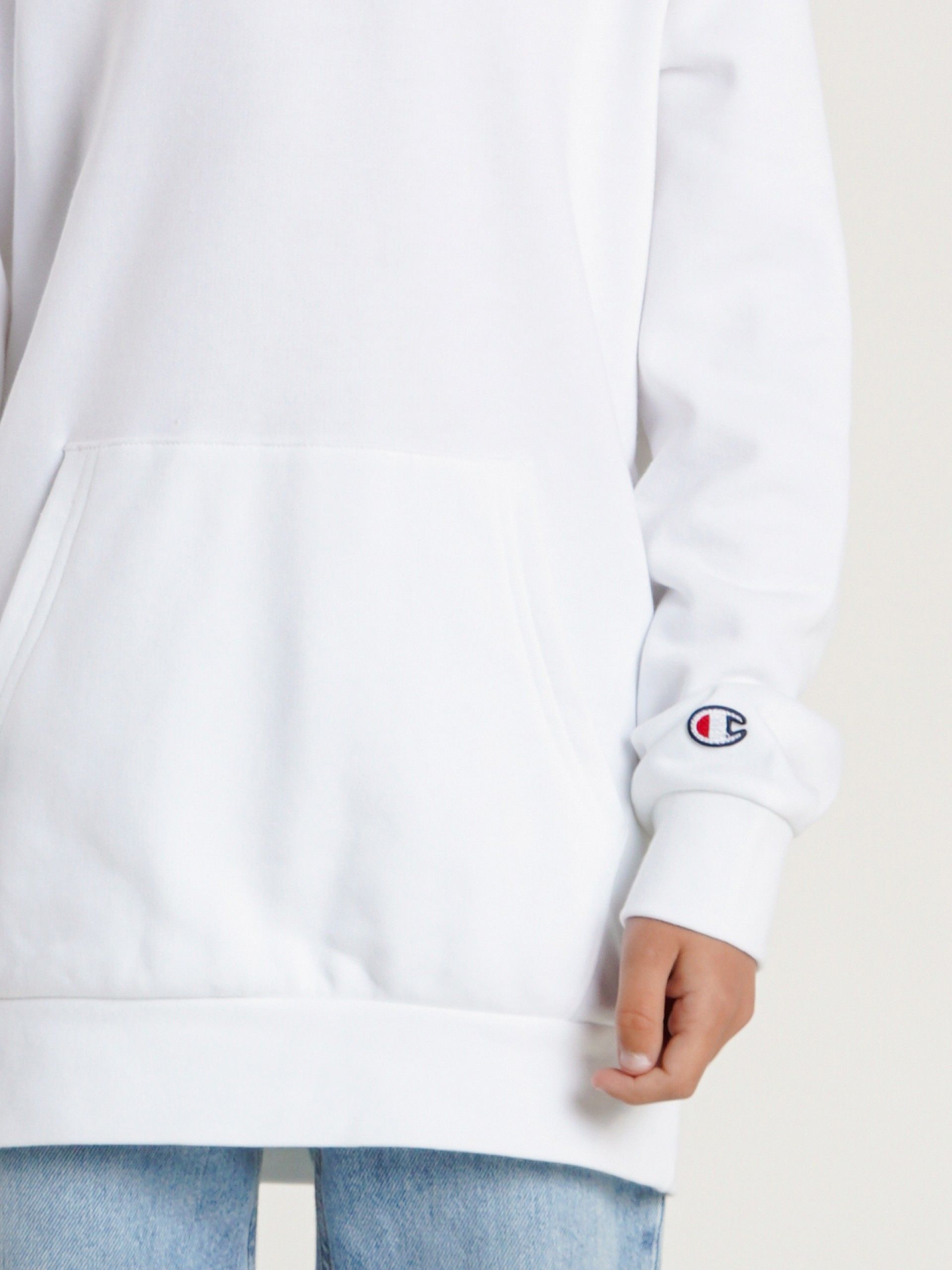 Camisola com Capuz Champion Legacy Embroidered Logo Kids