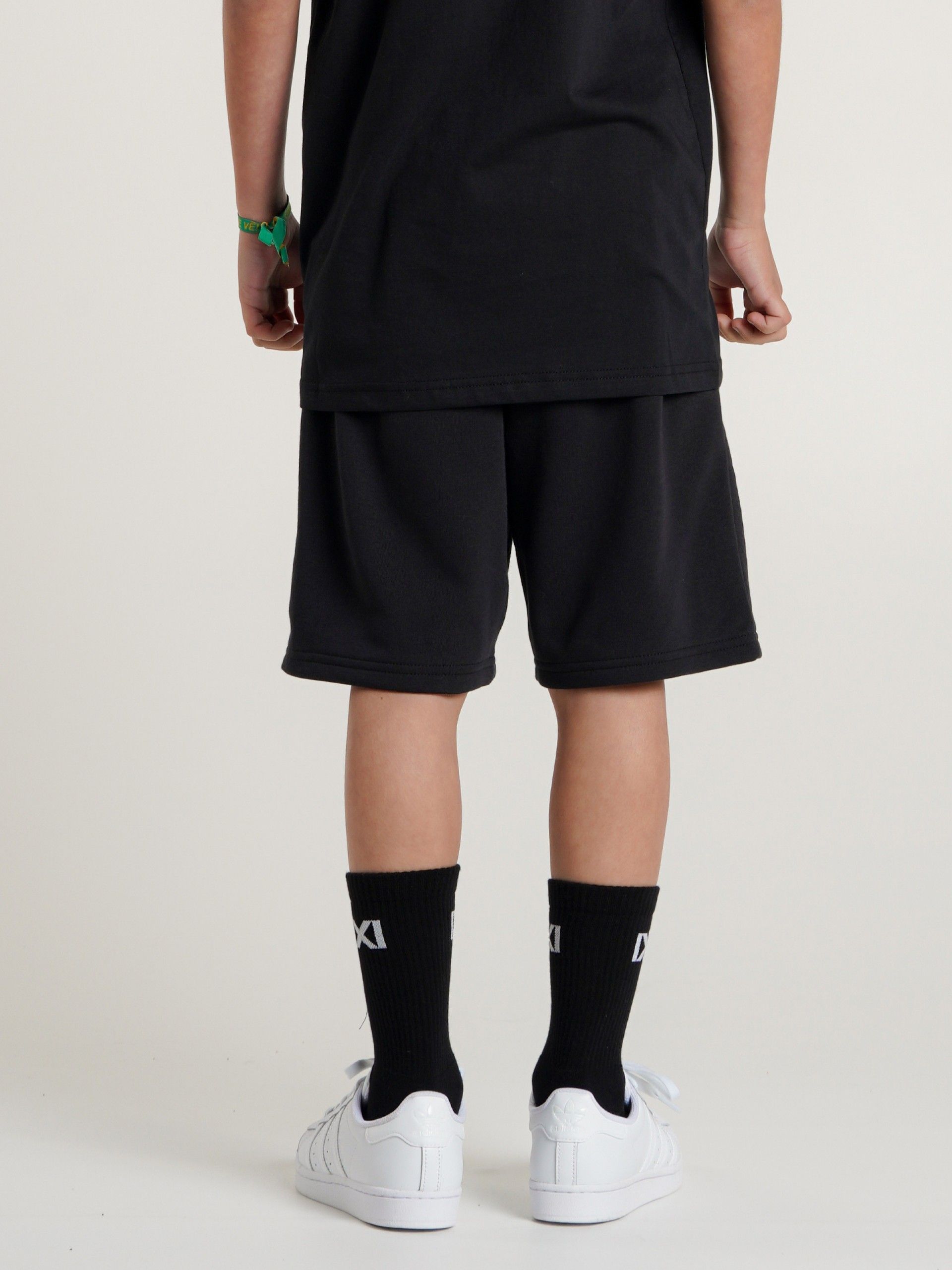 Champion Legacy Script Logo Kids Shorts