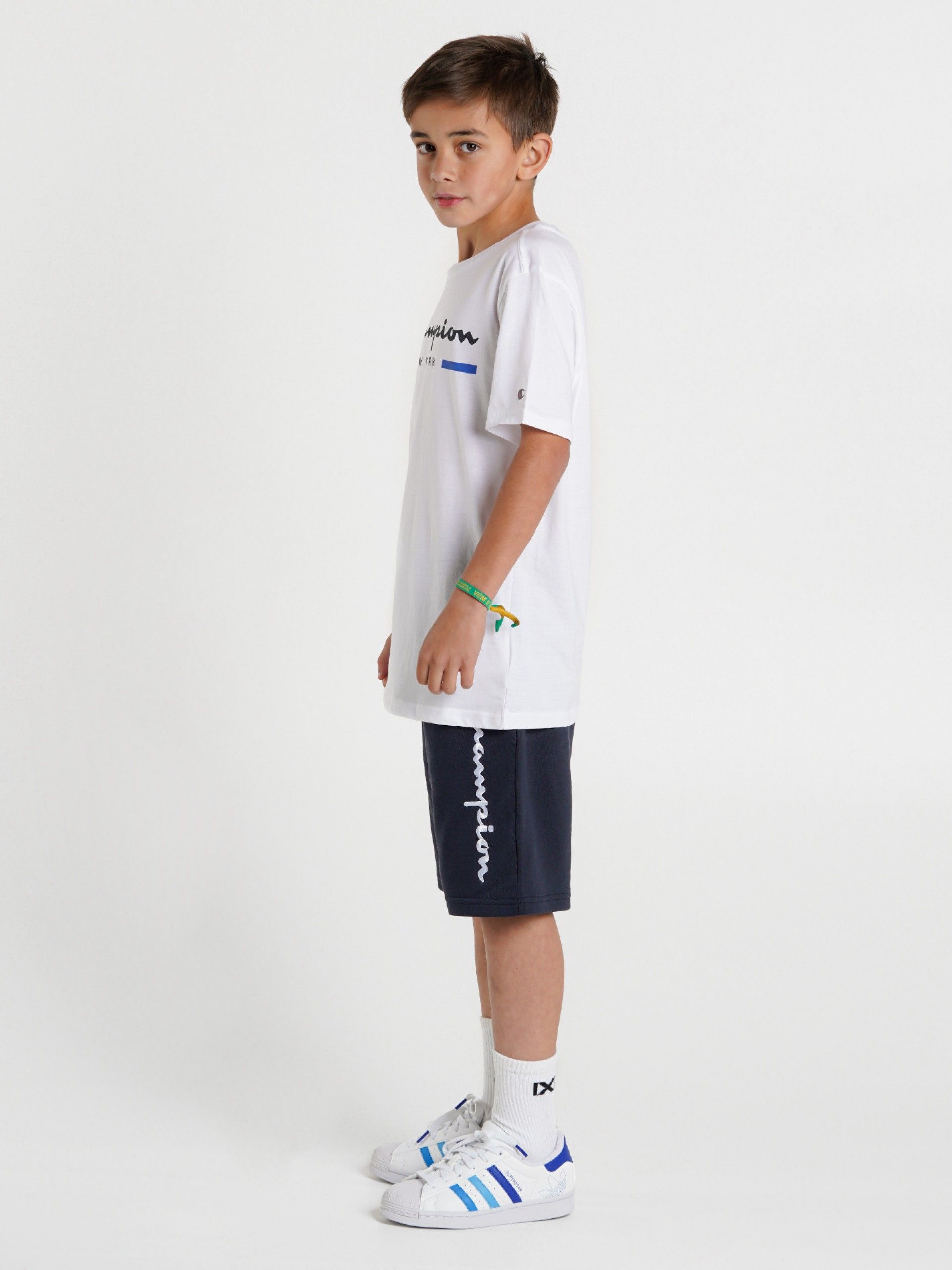 Calções Champion Legacy Script Logo Kids