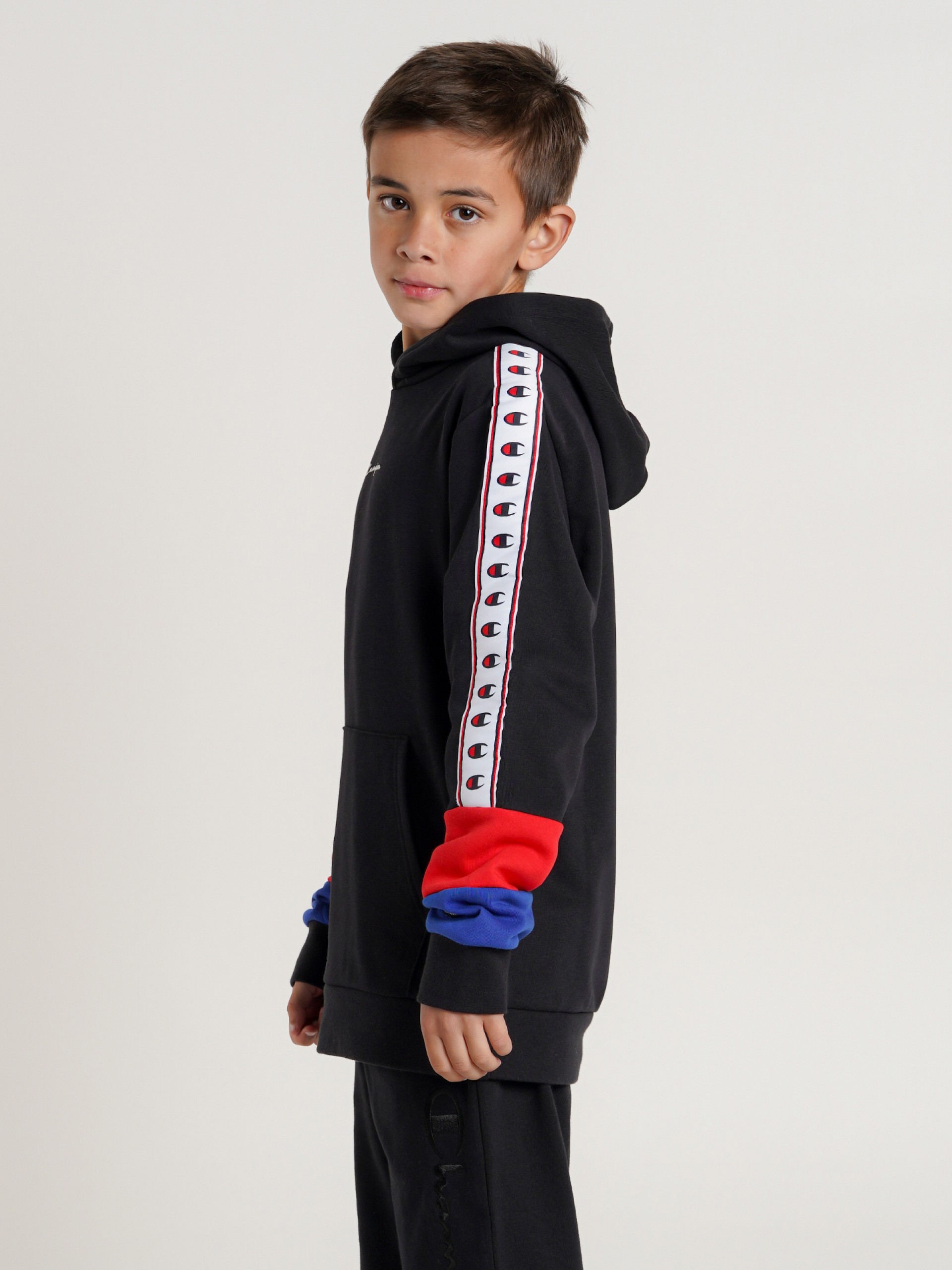 Camisola com Capuz Champion Legacy Sporty Light French Terry Kids