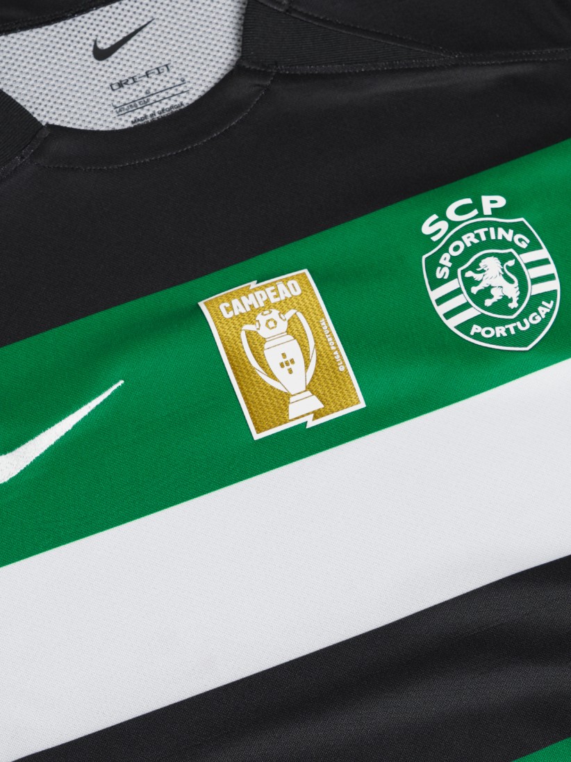 Camiseta Nike Equipacin Principal Sporting C. P. Campen Junior 24/25