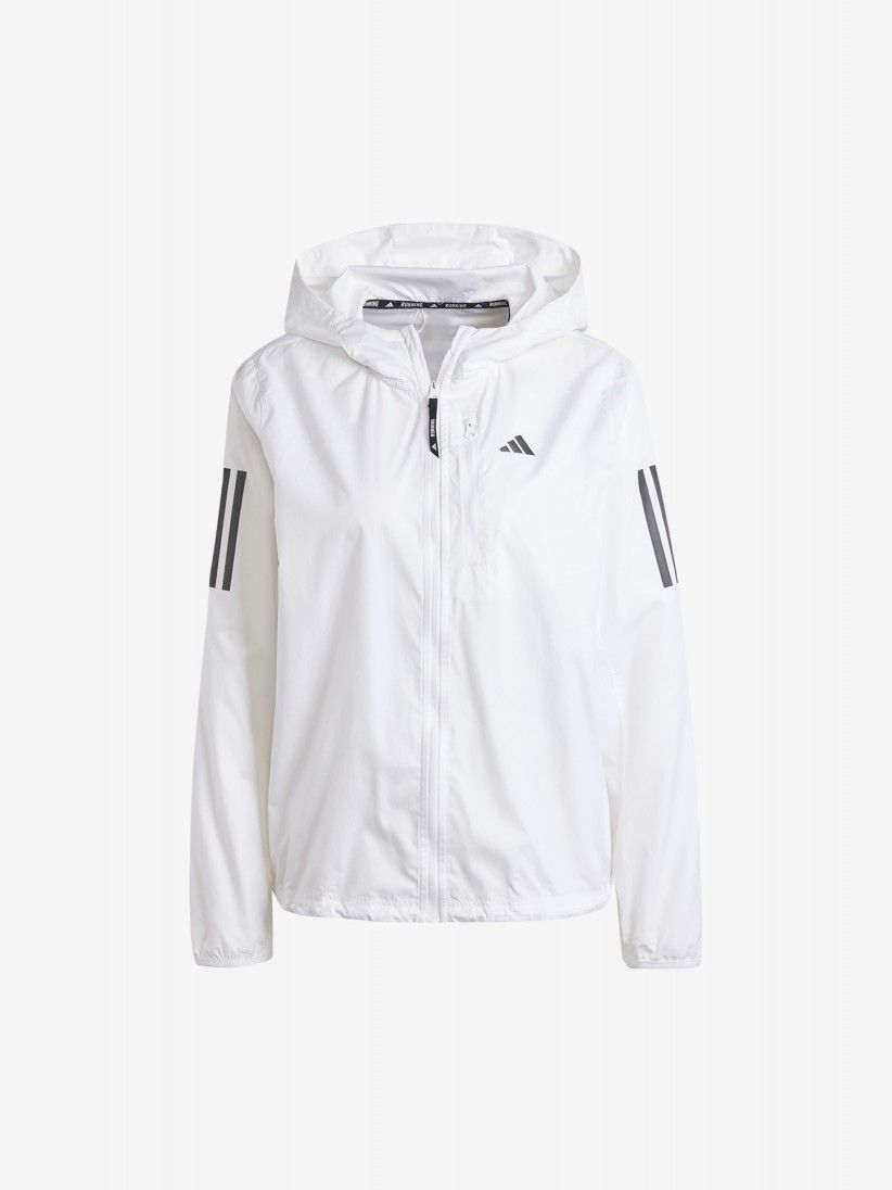 Adidas Own The Run White Jacket