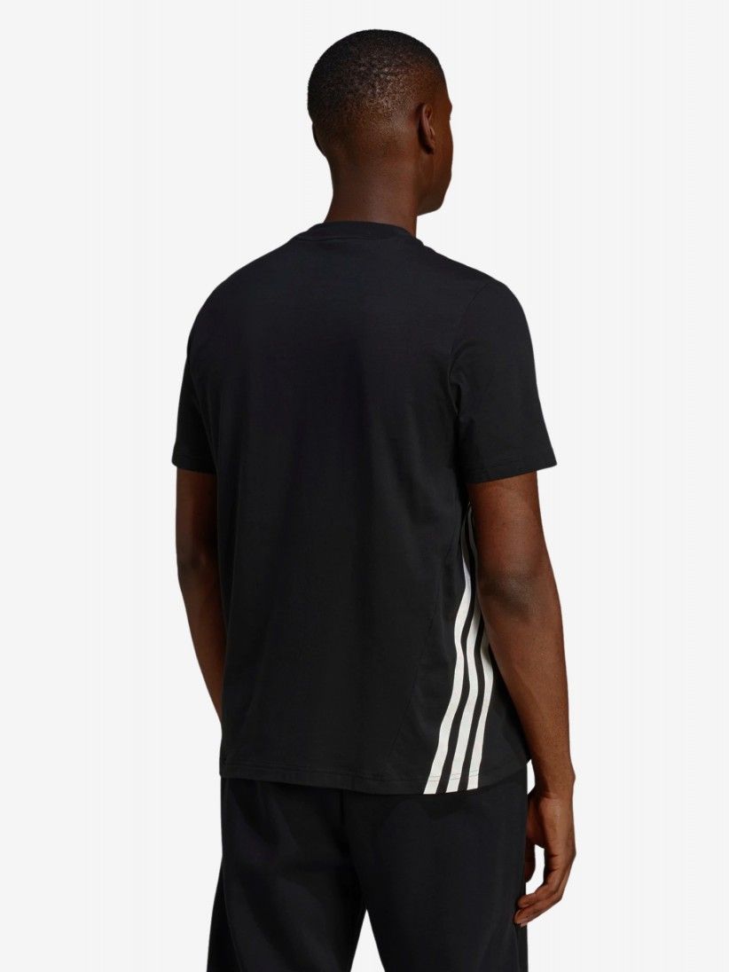 Adidas Future Icons 3-Stripes Black T-shirt