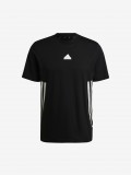 Camiseta Adidas Future Icons 3-Stripes Negra