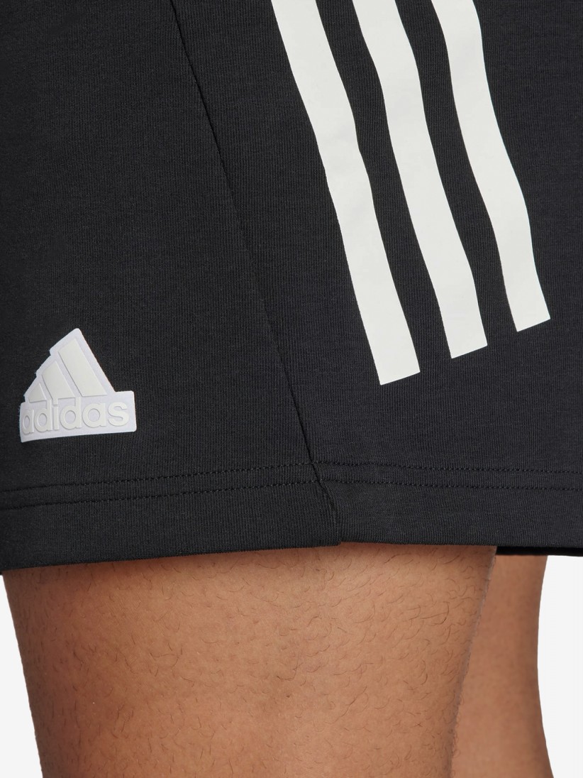 Pantalones Cortos Adidas Future Icons 3-Stripes Negros
