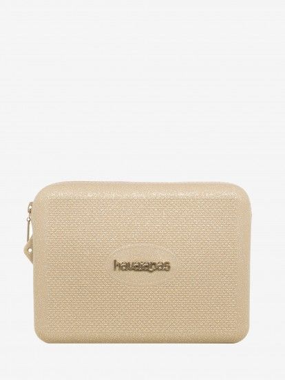 Necessaire Havaianas Beach Glitter Dourado